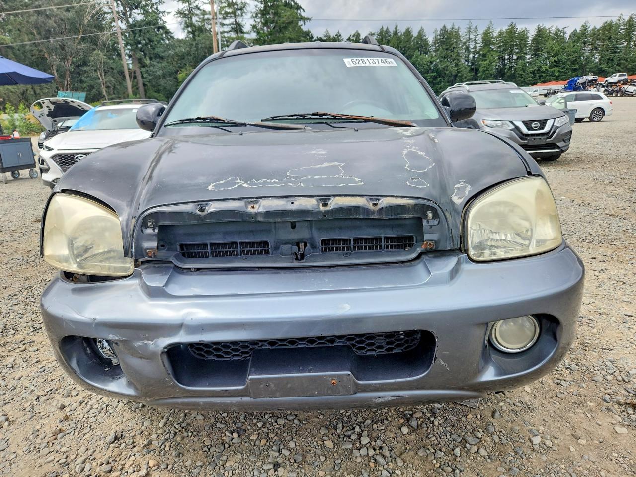 2005 Hyundai Santa Fe Gls Черный vin: KM8SC13D65U888592
