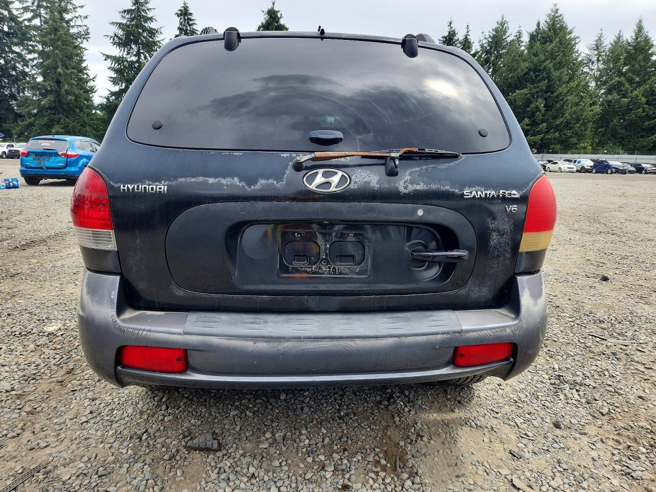 2005 Hyundai Santa Fe Gls Черный vin: KM8SC13D65U888592
