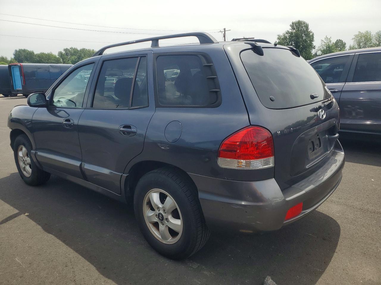 2005 Hyundai Santa Fe Gls Gray vin: KM8SC13D65U969267