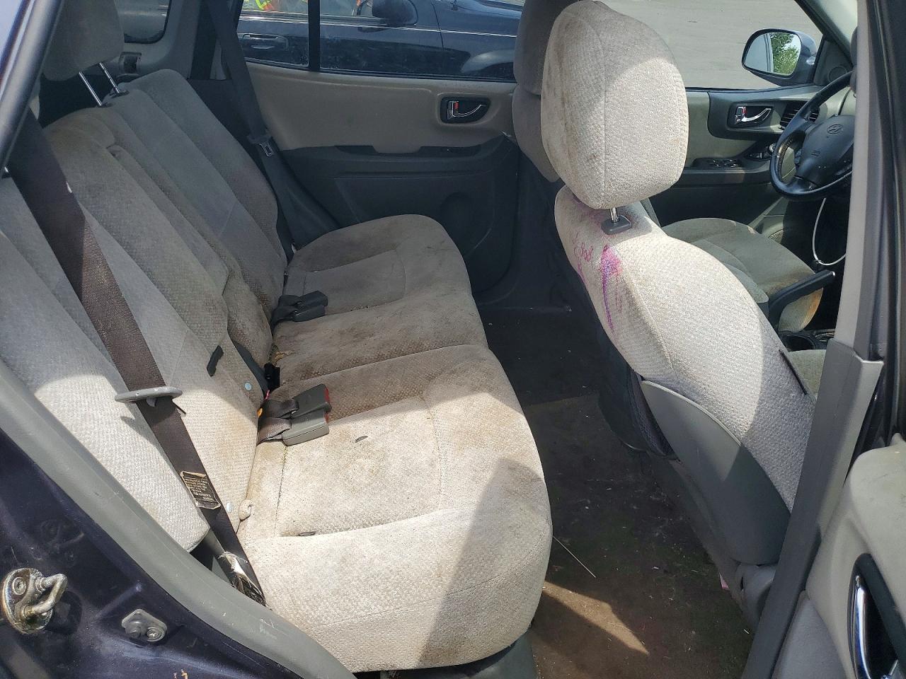 2005 Hyundai Santa Fe Gls Gray vin: KM8SC13D65U969267