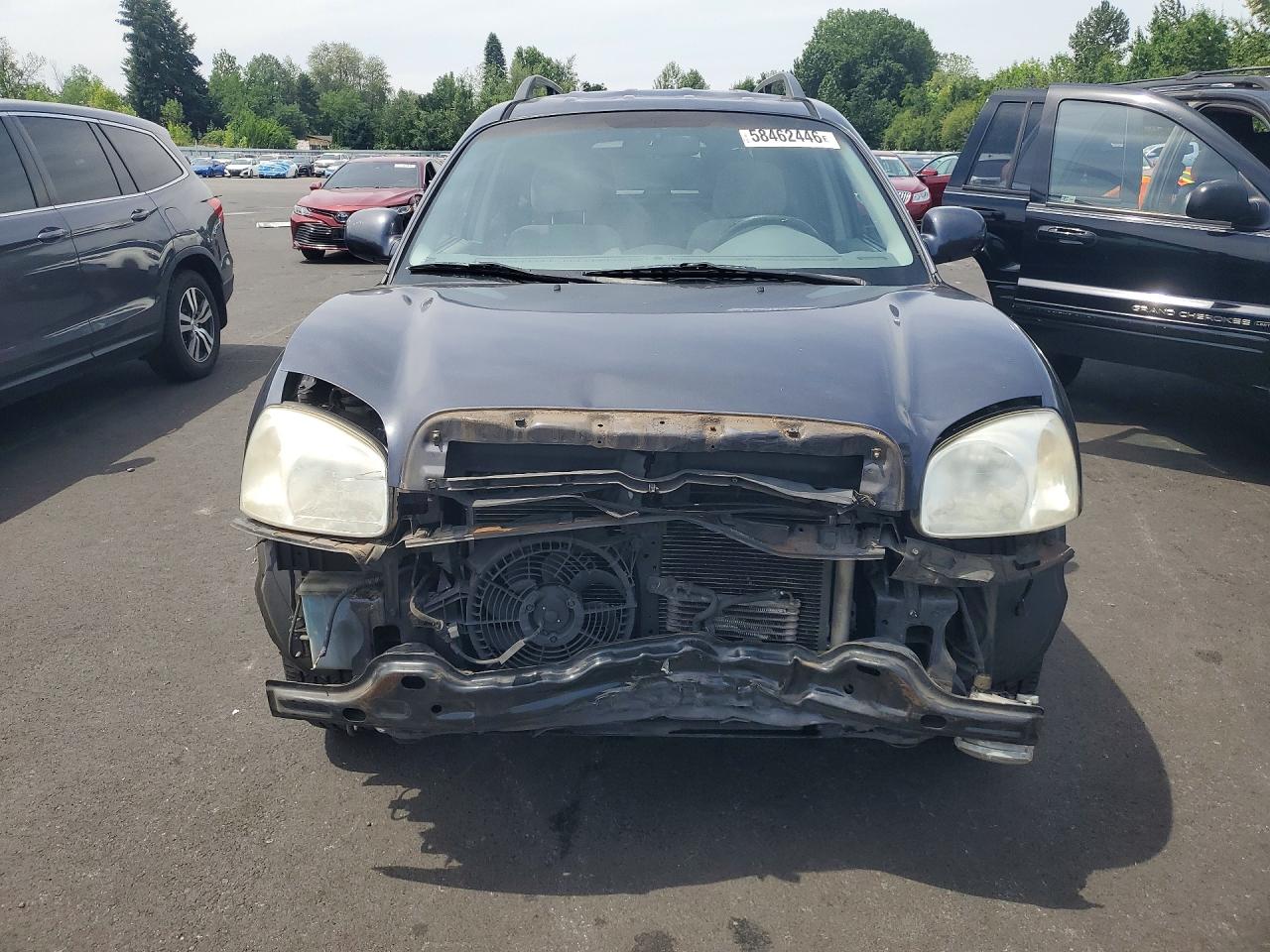 2005 Hyundai Santa Fe Gls Gray vin: KM8SC13D65U969267