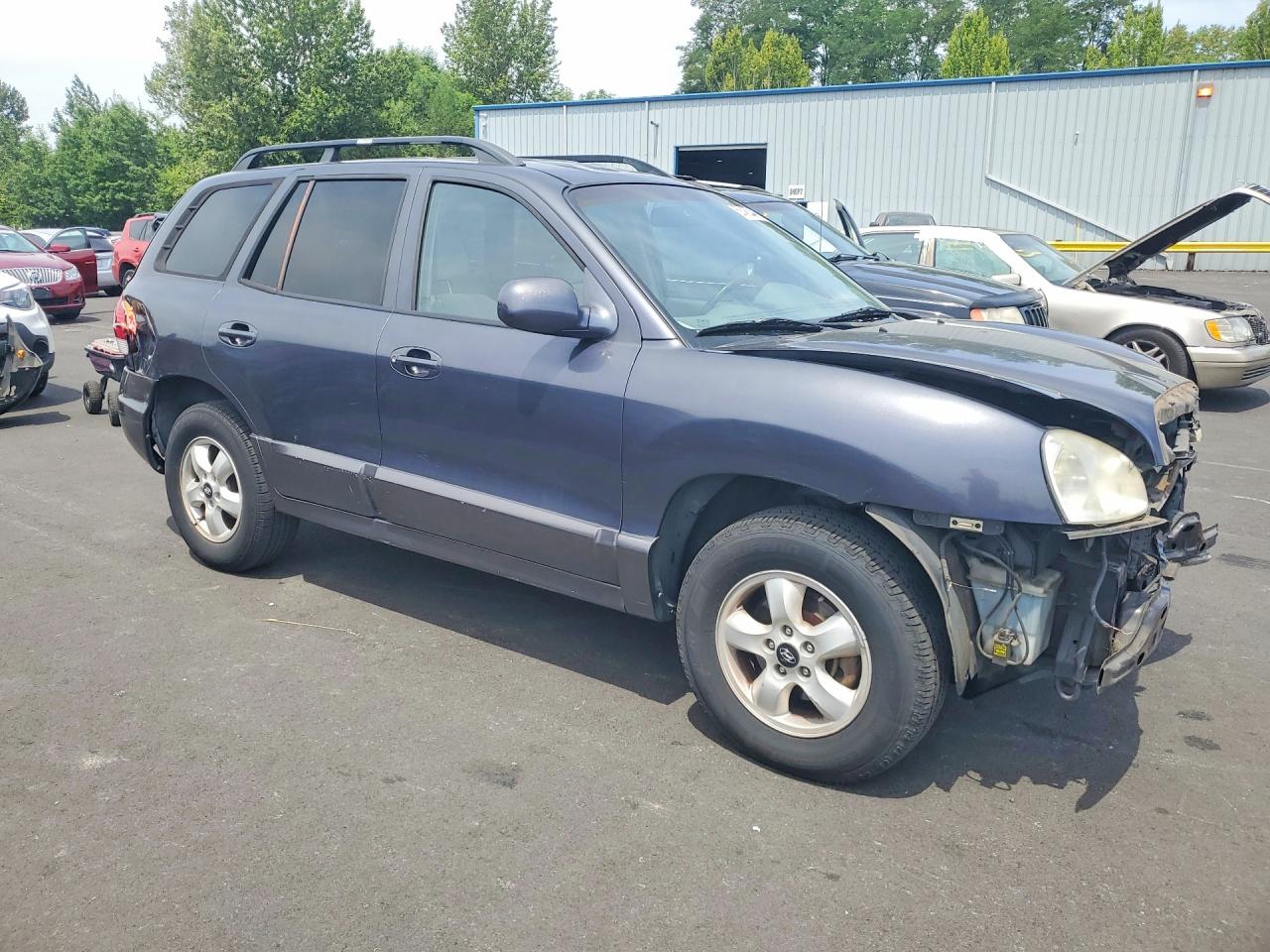 2005 Hyundai Santa Fe Gls Gray vin: KM8SC13D65U969267
