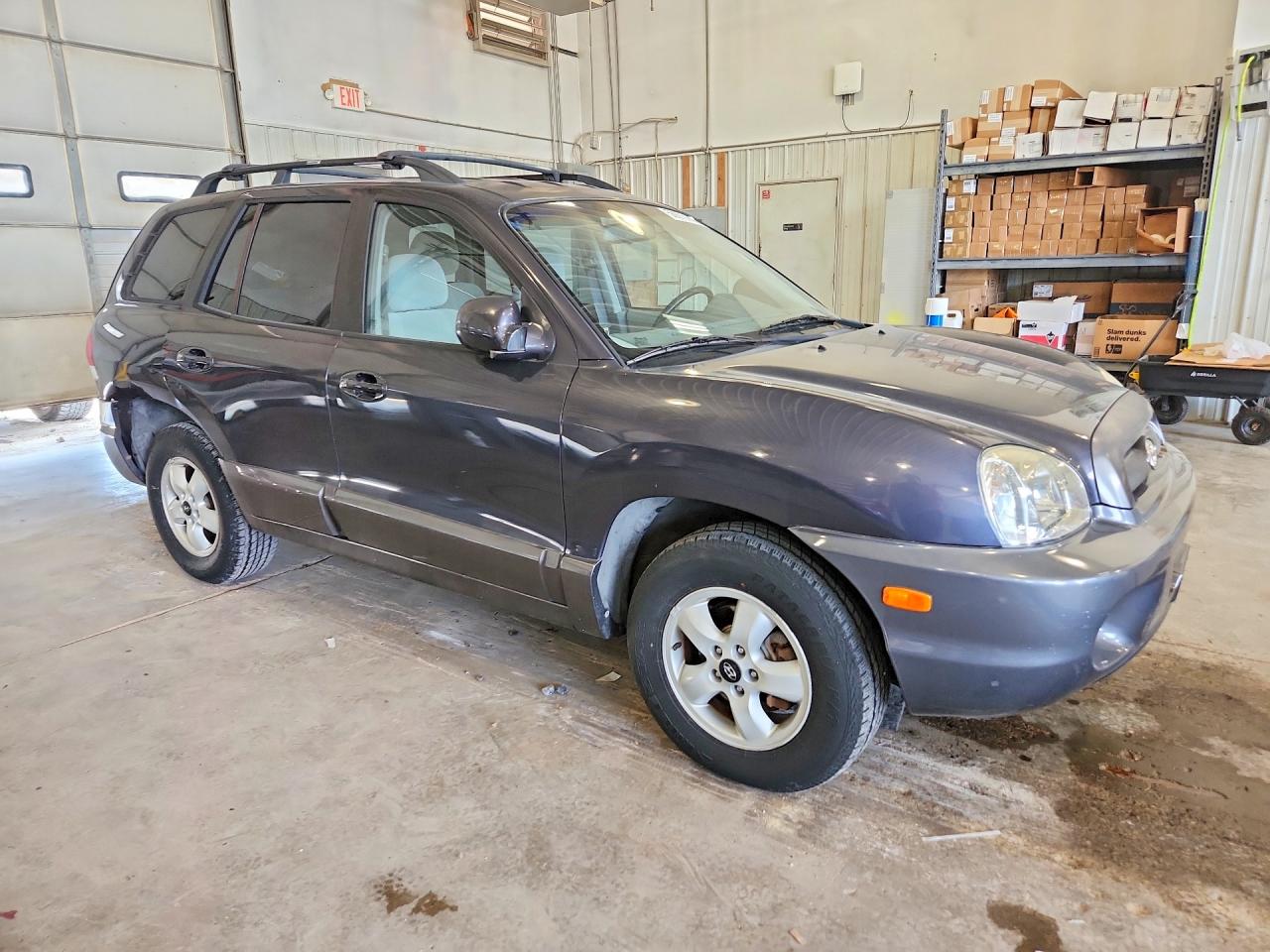 2006 Hyundai Santa Fe Gls Charcoal vin: KM8SC13D66U038768