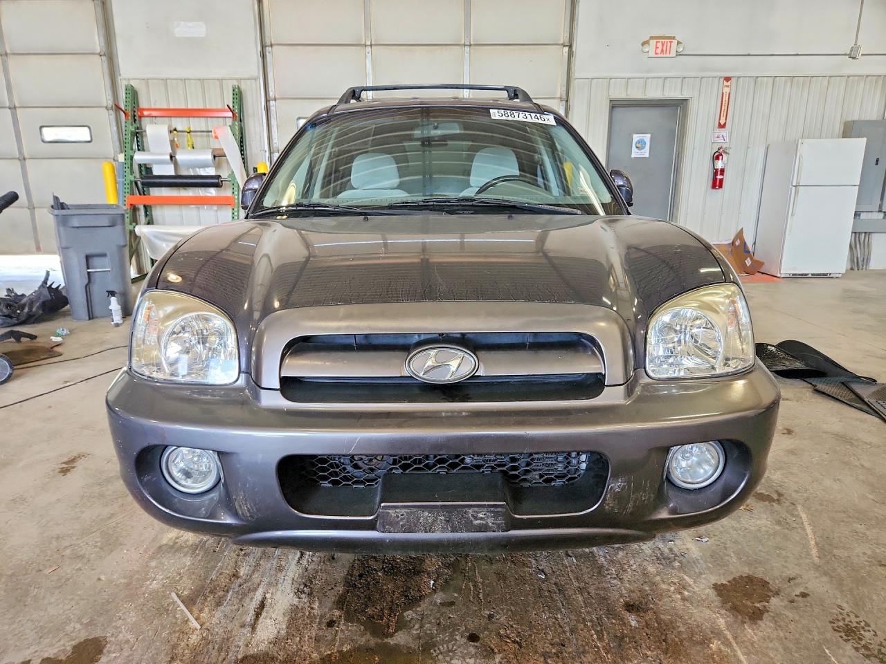 2006 Hyundai Santa Fe Gls Charcoal vin: KM8SC13D66U038768