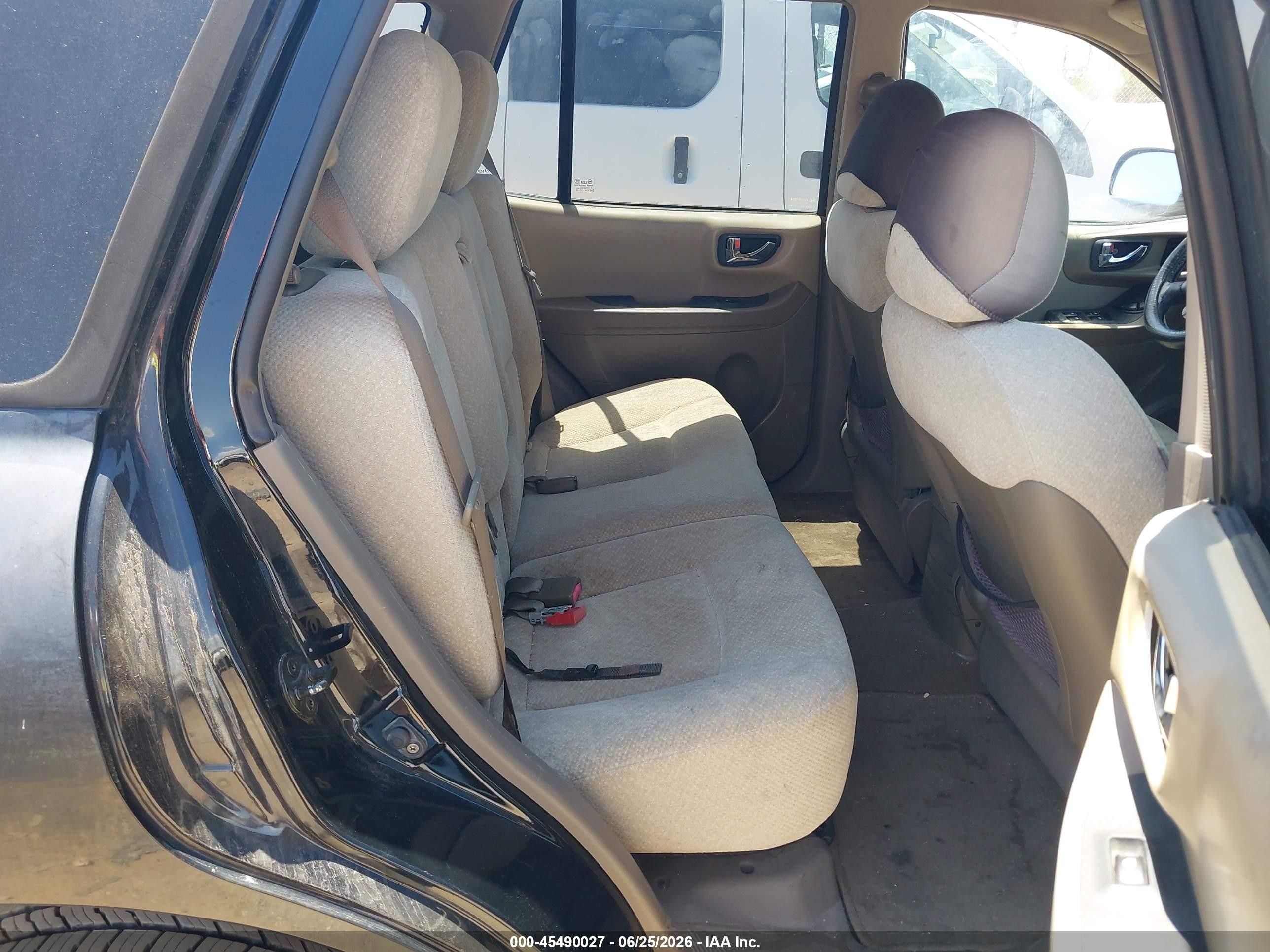 2006 Hyundai Santa Fe Gls Black vin: KM8SC13D66U086903