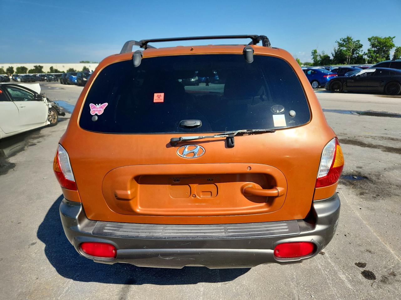 2002 Hyundai Santa Fe Gls Orange vin: KM8SC13D72U204399
