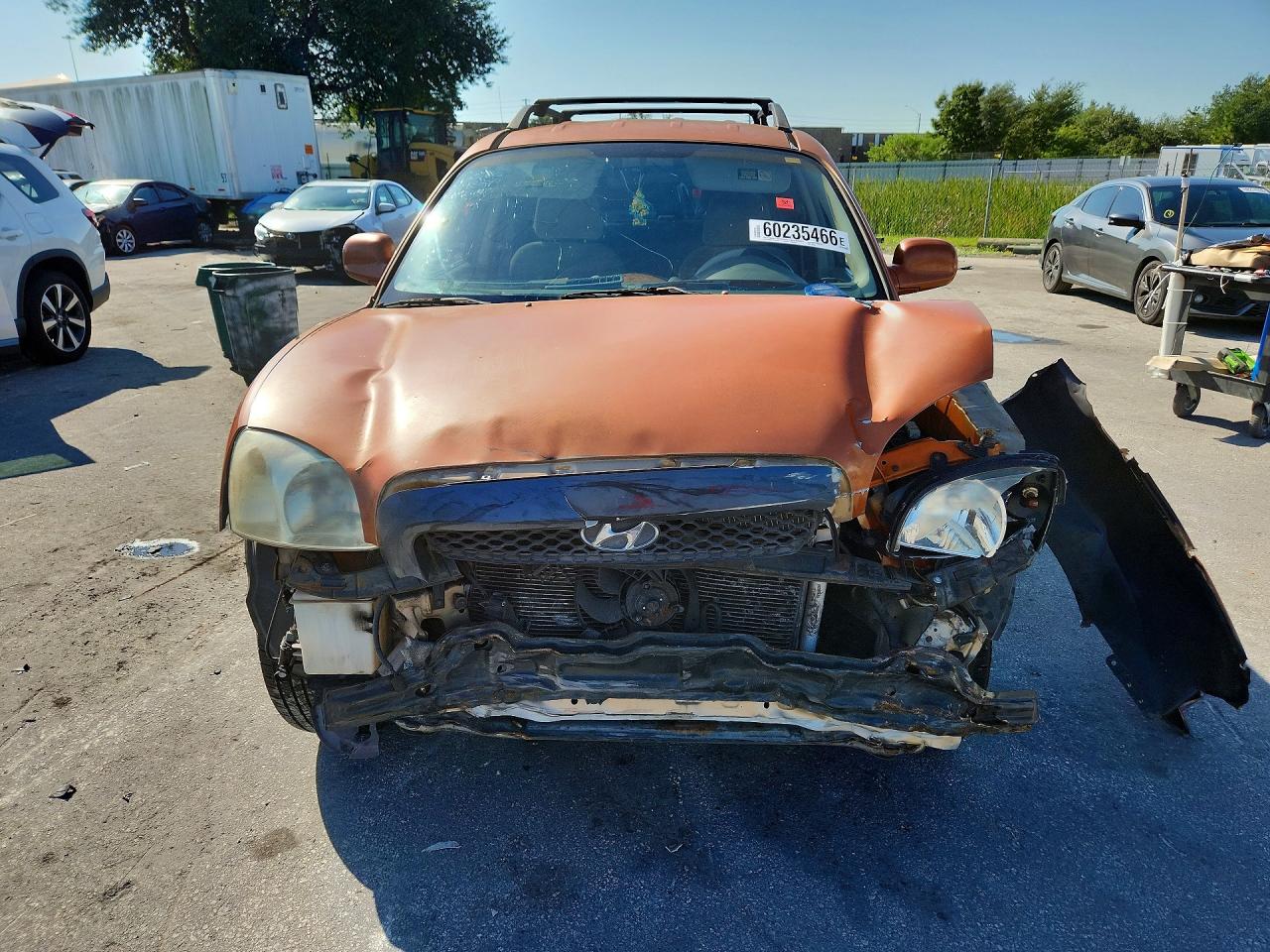 2002 Hyundai Santa Fe Gls Orange vin: KM8SC13D72U204399