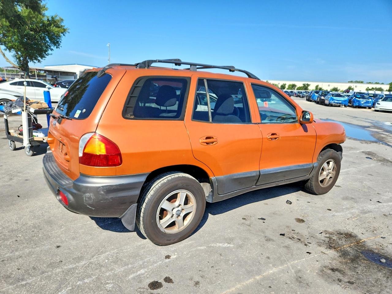 2002 Hyundai Santa Fe Gls Orange vin: KM8SC13D72U204399