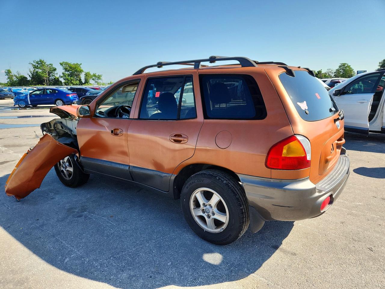 2002 Hyundai Santa Fe Gls Orange vin: KM8SC13D72U204399