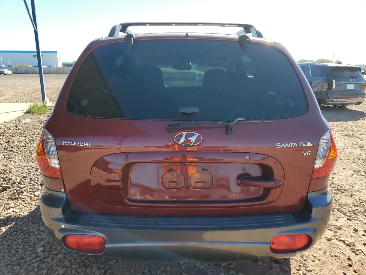 2003 Hyundai Santa Fe Gls Maroon vin: KM8SC13D73U401901