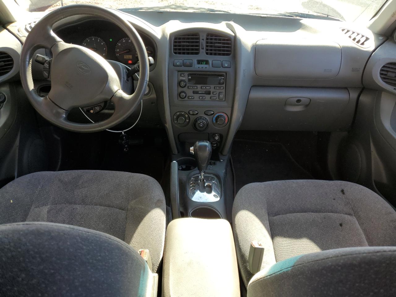 2003 Hyundai Santa Fe Gls Maroon vin: KM8SC13D73U401901