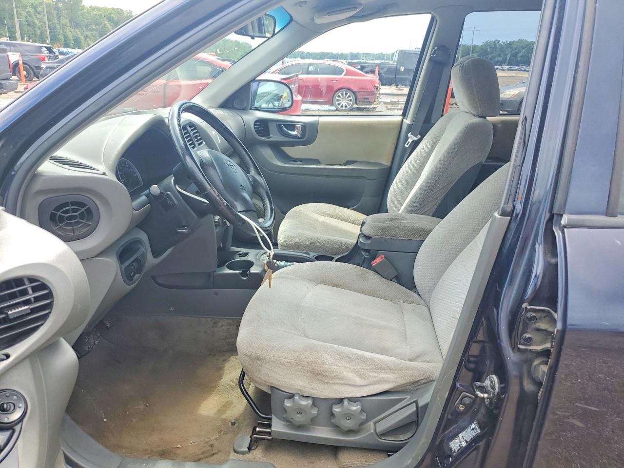 2005 Hyundai Santa Fe Gls Blue vin: KM8SC13D75U875267