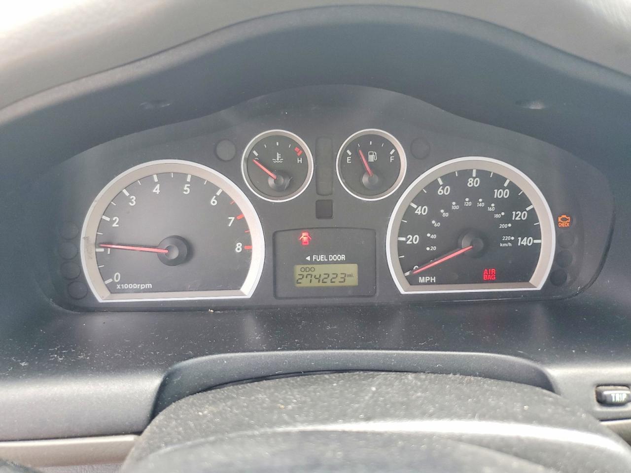 2005 Hyundai Santa Fe Gls Blue vin: KM8SC13D75U875267