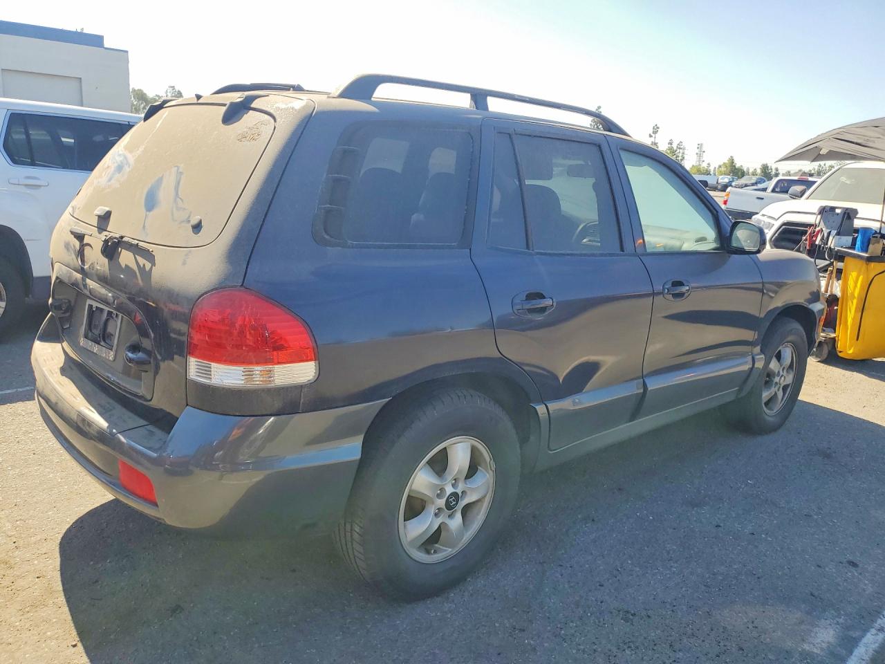 2005 Hyundai Santa Fe Gls Blue vin: KM8SC13D75U934141