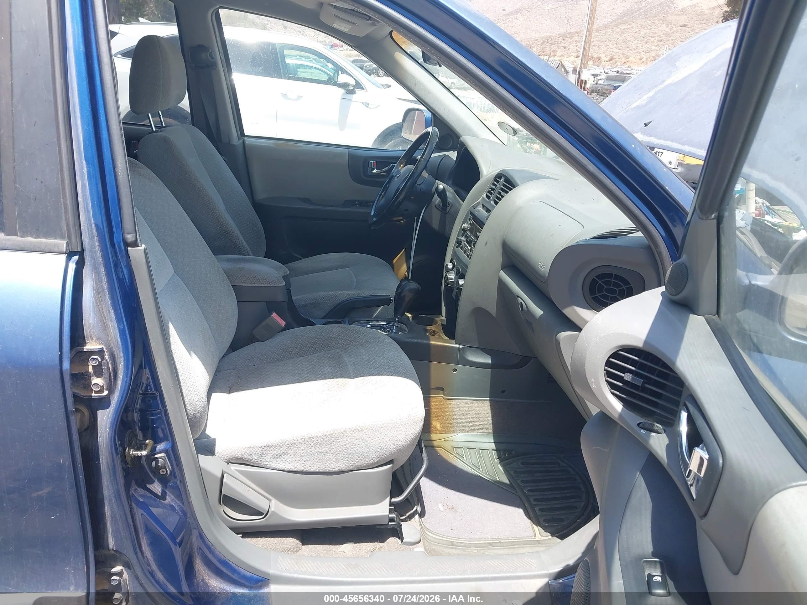 2006 Hyundai Santa Fe Gls Blue vin: KM8SC13D76U106012