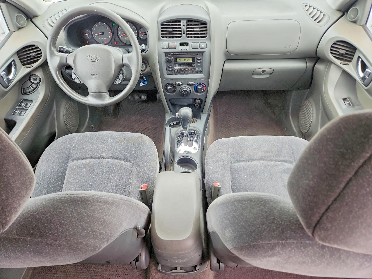 2002 Hyundai Santa Fe Gls White vin: KM8SC13D82U287535