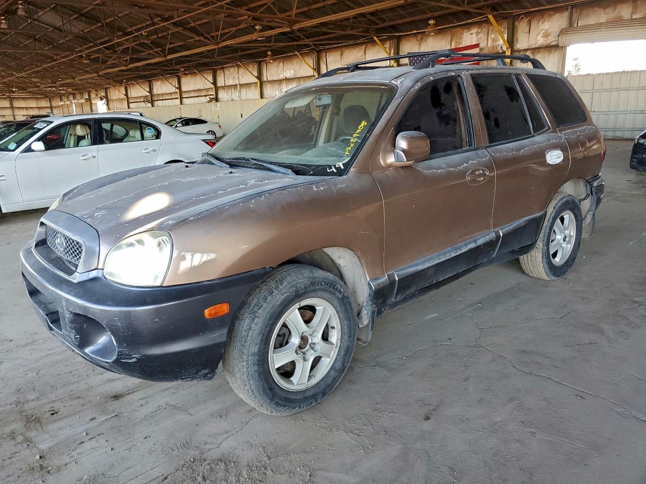 2003 Hyundai Santa Fe Gls Gold vin: KM8SC13D83U361635