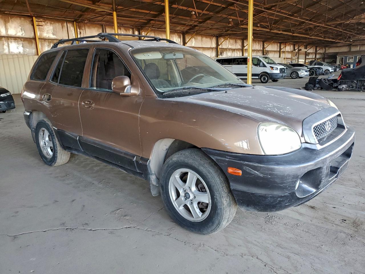 2003 Hyundai Santa Fe Gls Gold vin: KM8SC13D83U361635