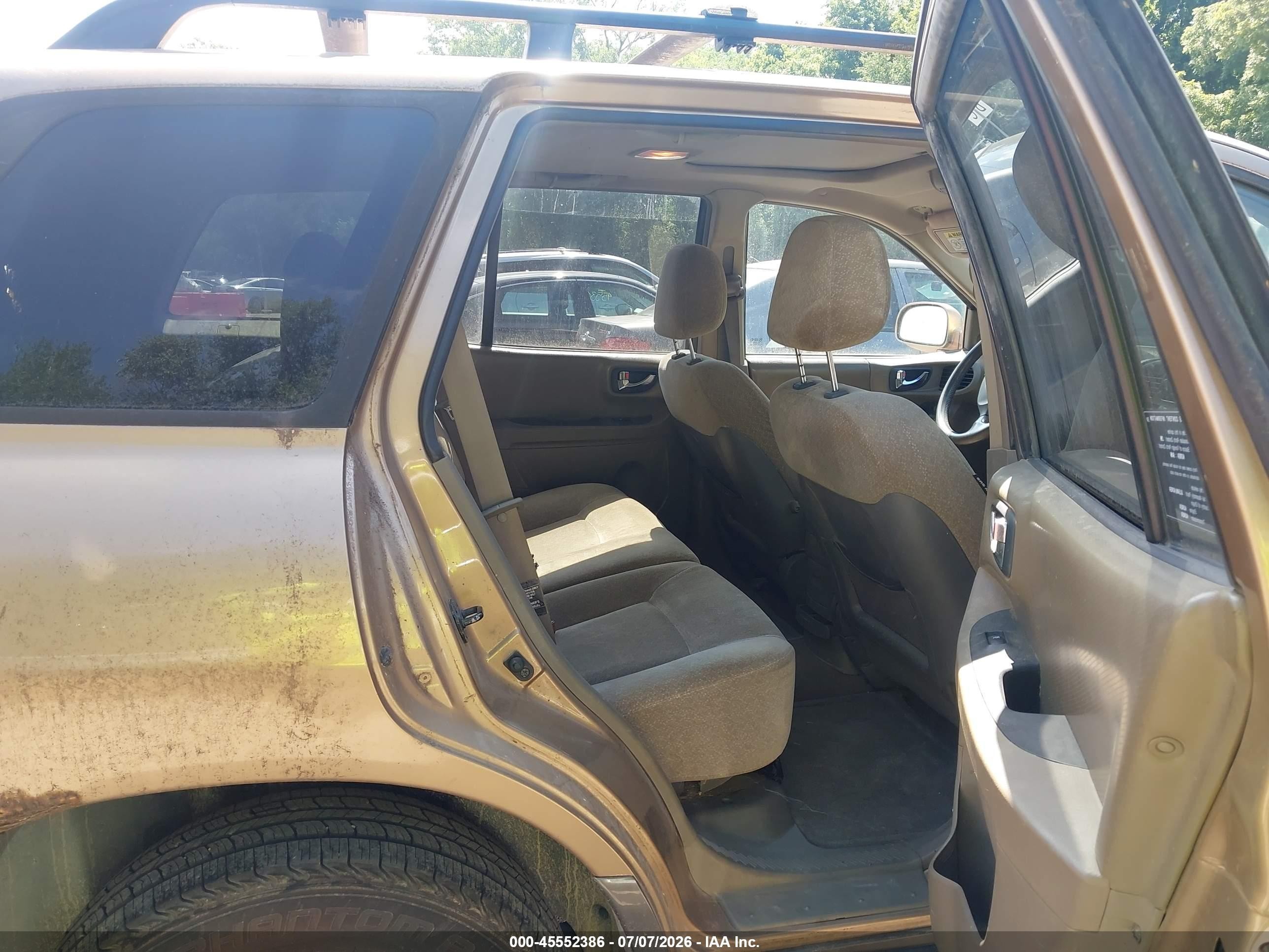 2003 Hyundai Santa Fe Gls/lx Brown vin: KM8SC13D83U374000