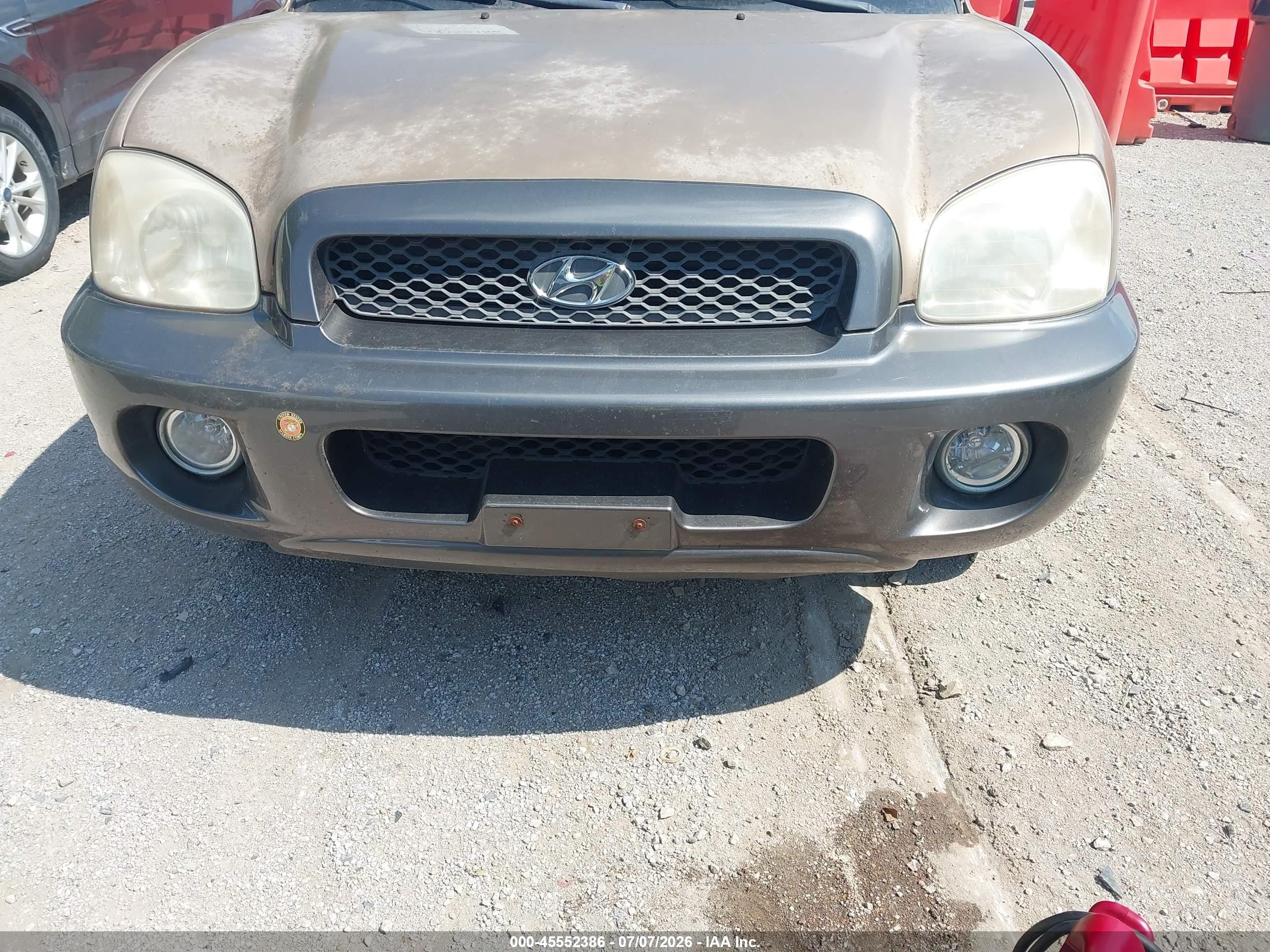 2003 Hyundai Santa Fe Gls/lx Brown vin: KM8SC13D83U374000
