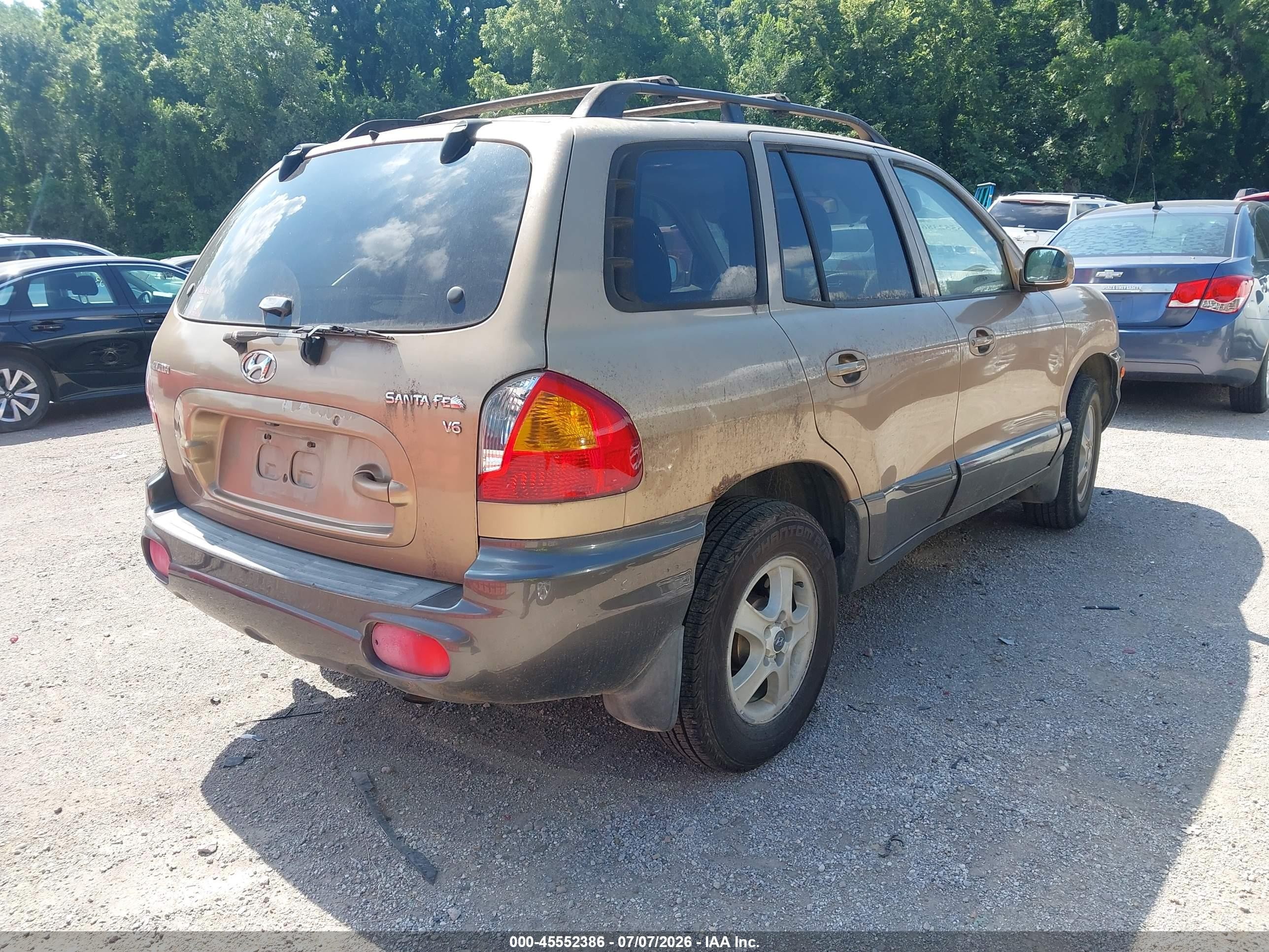 2003 Hyundai Santa Fe Gls/lx Brown vin: KM8SC13D83U374000