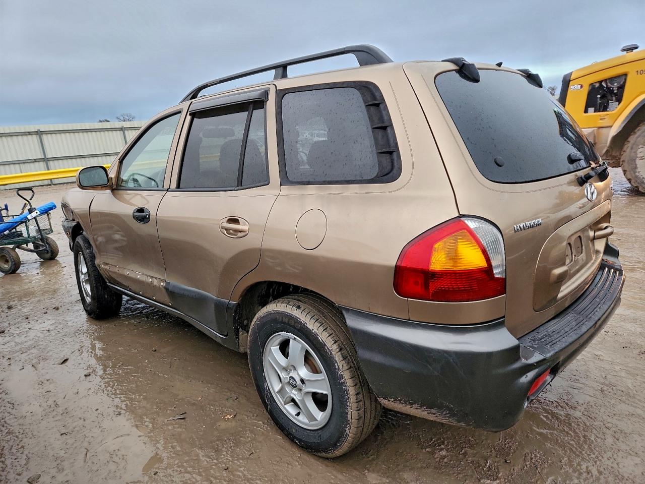 2004 Hyundai Santa Fe Brown vin: KM8SC13D84U570097