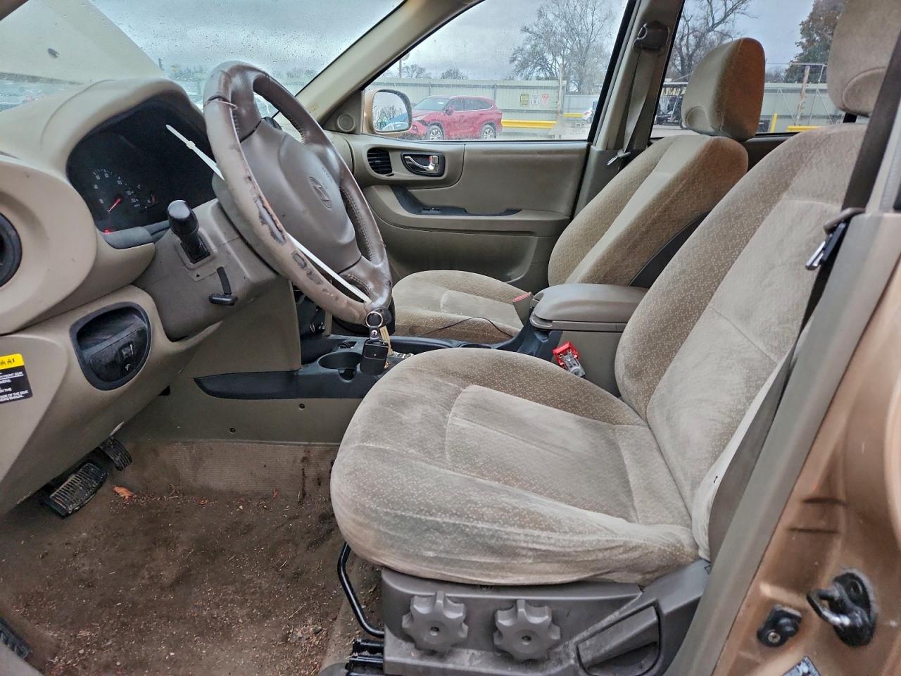 2004 Hyundai Santa Fe Brown vin: KM8SC13D84U570097