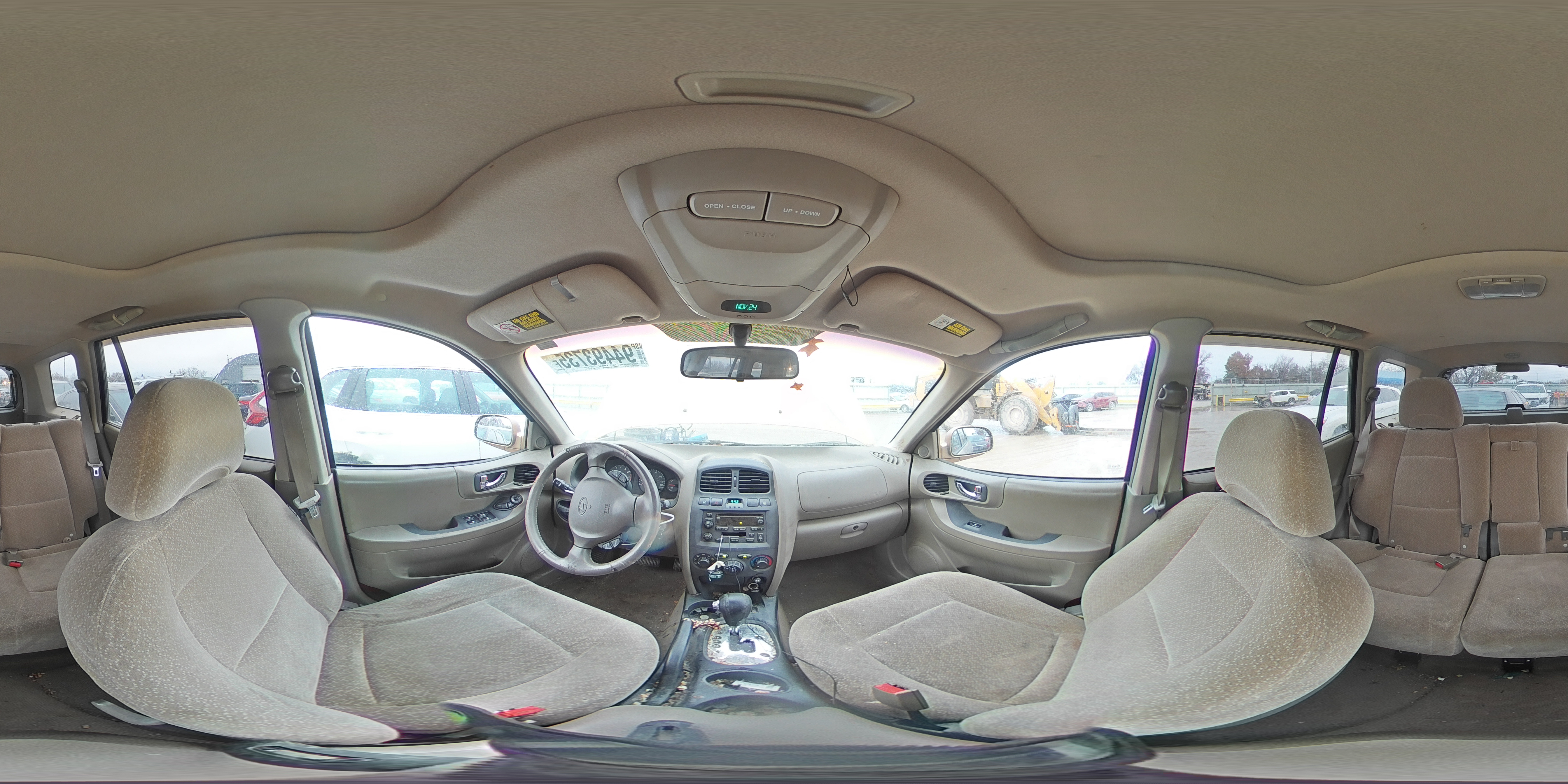 2004 Hyundai Santa Fe Brown vin: KM8SC13D84U570097