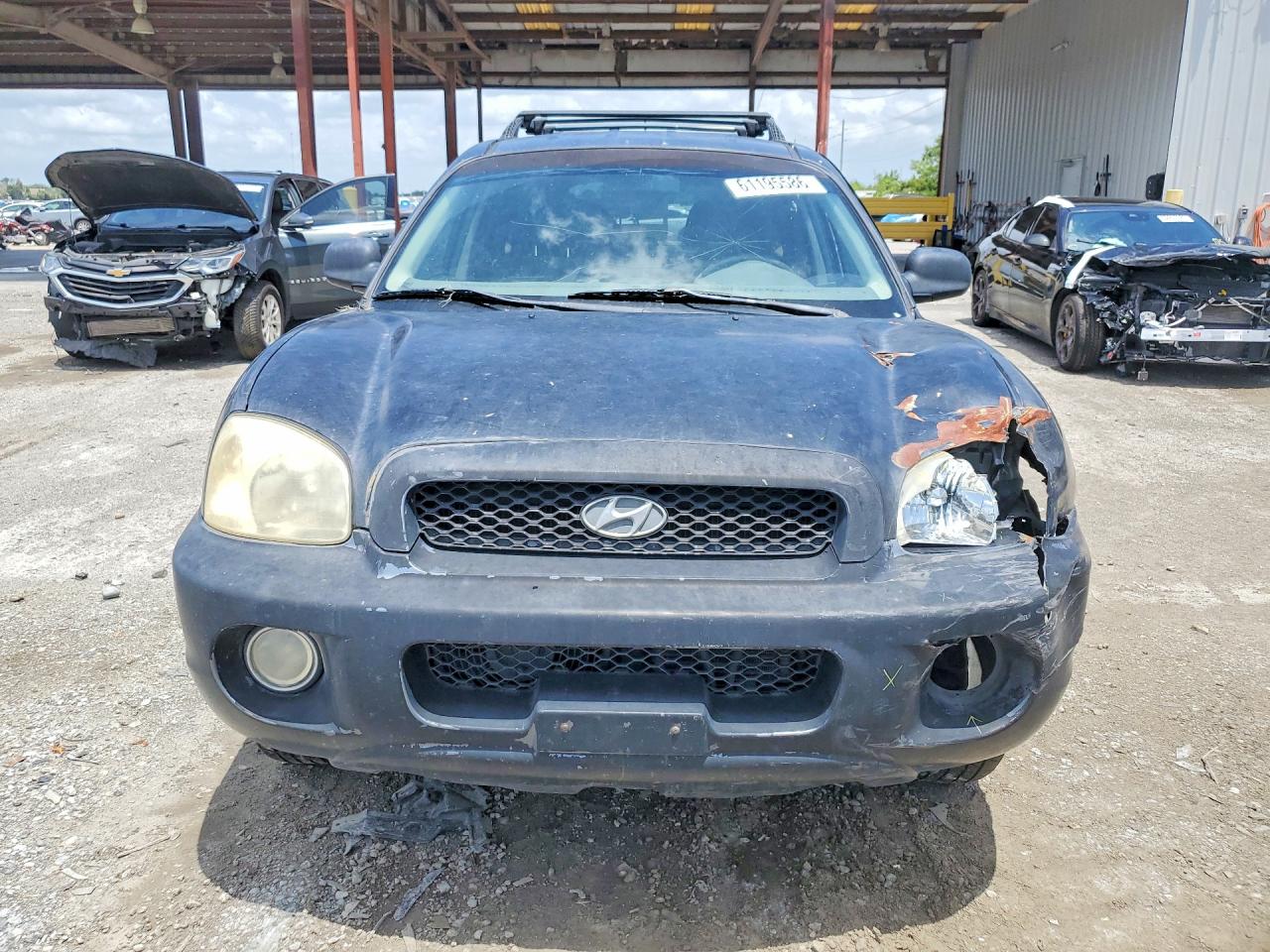 2004 Hyundai Santa Fe Gls Charcoal vin: KM8SC13D84U745755