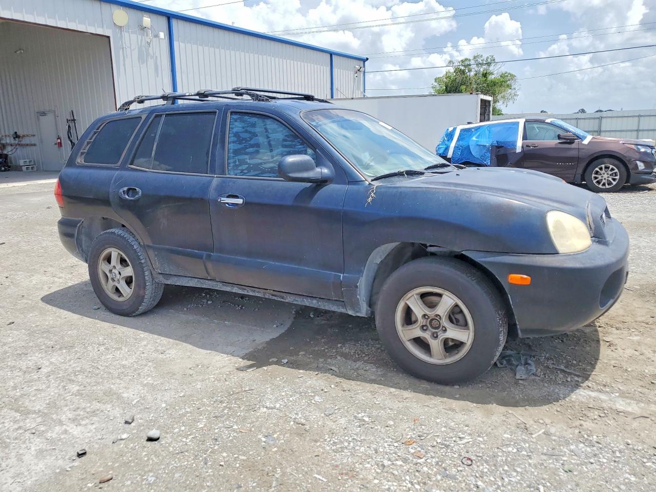 2004 Hyundai Santa Fe Gls Charcoal vin: KM8SC13D84U745755
