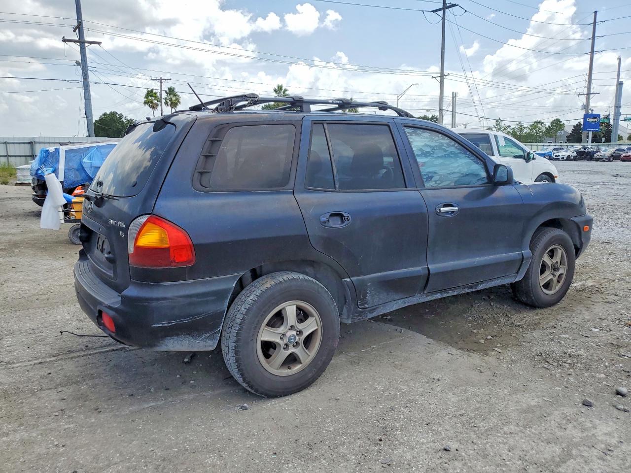 2004 Hyundai Santa Fe Gls Charcoal vin: KM8SC13D84U745755