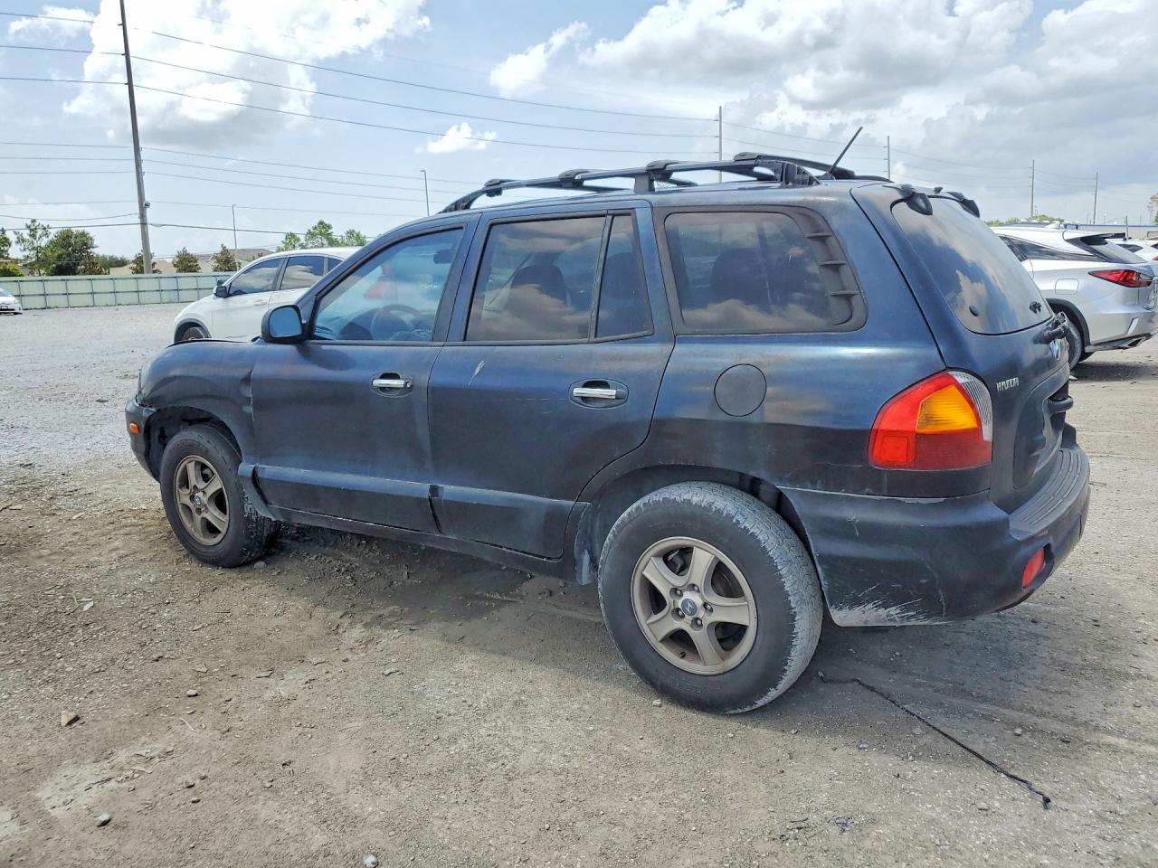 2004 Hyundai Santa Fe Gls Charcoal vin: KM8SC13D84U745755