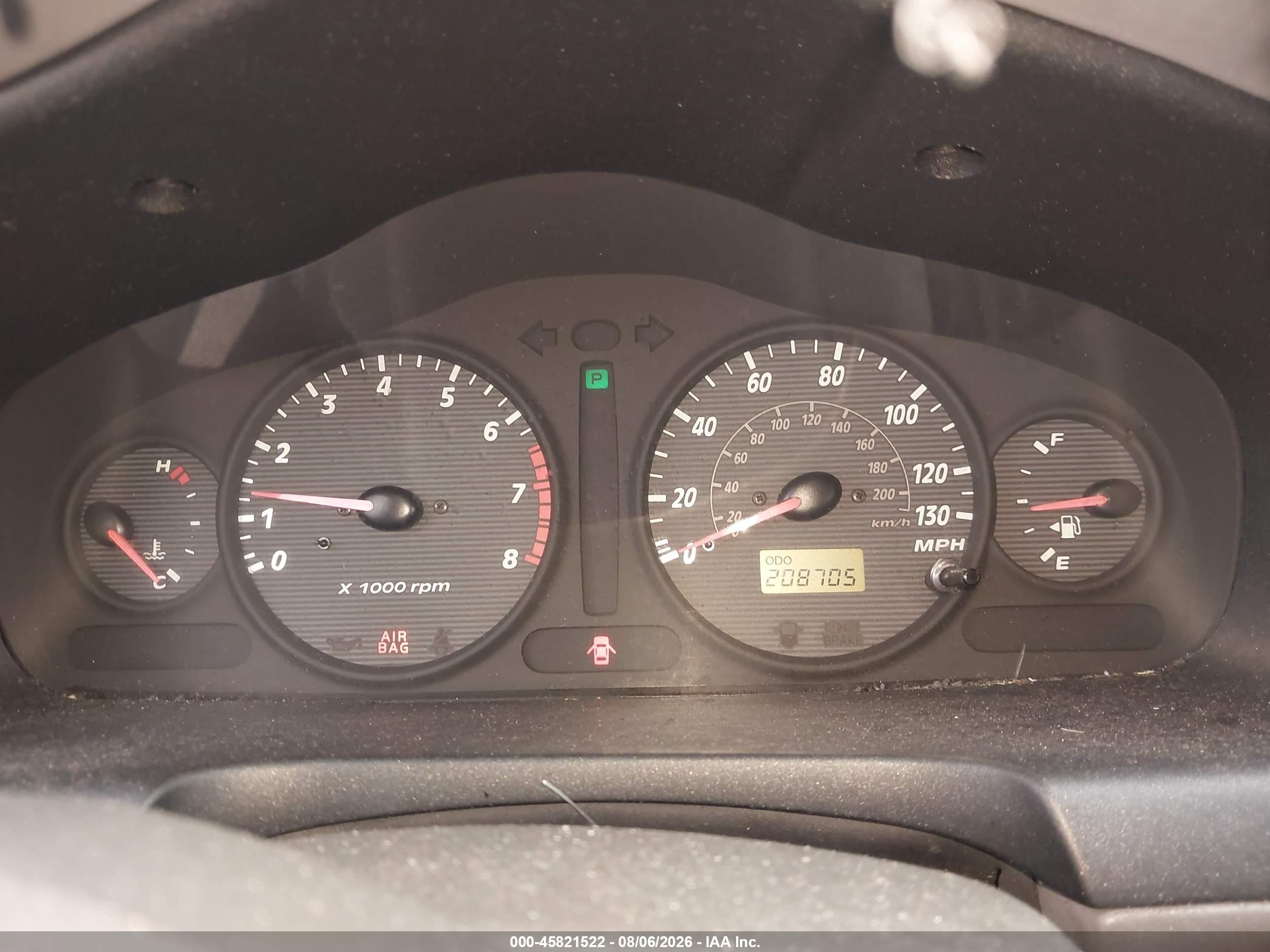 2004 Hyundai Santa Fe Gls Light Blue vin: KM8SC13D84U836945