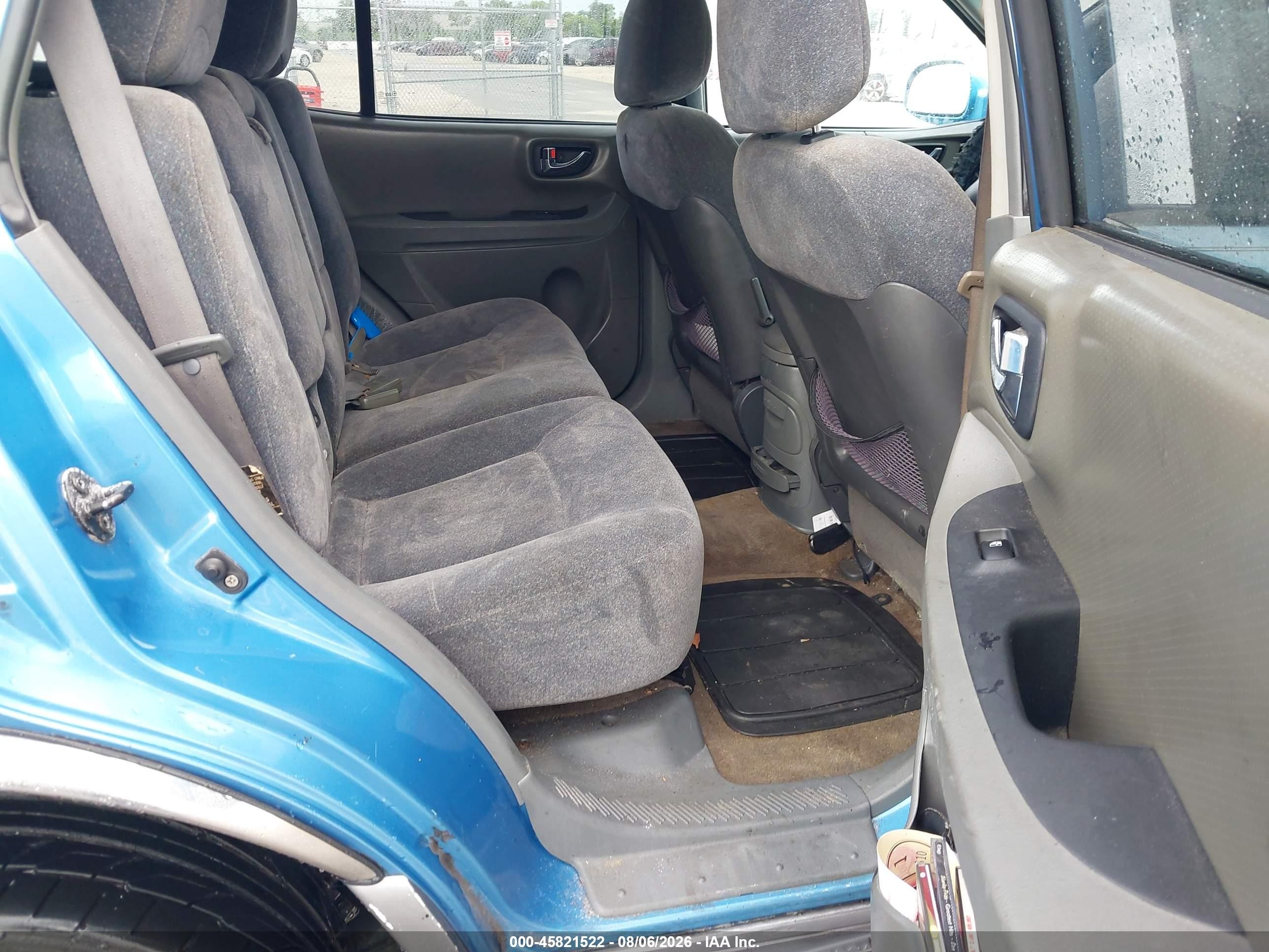 2004 Hyundai Santa Fe Gls Light Blue vin: KM8SC13D84U836945