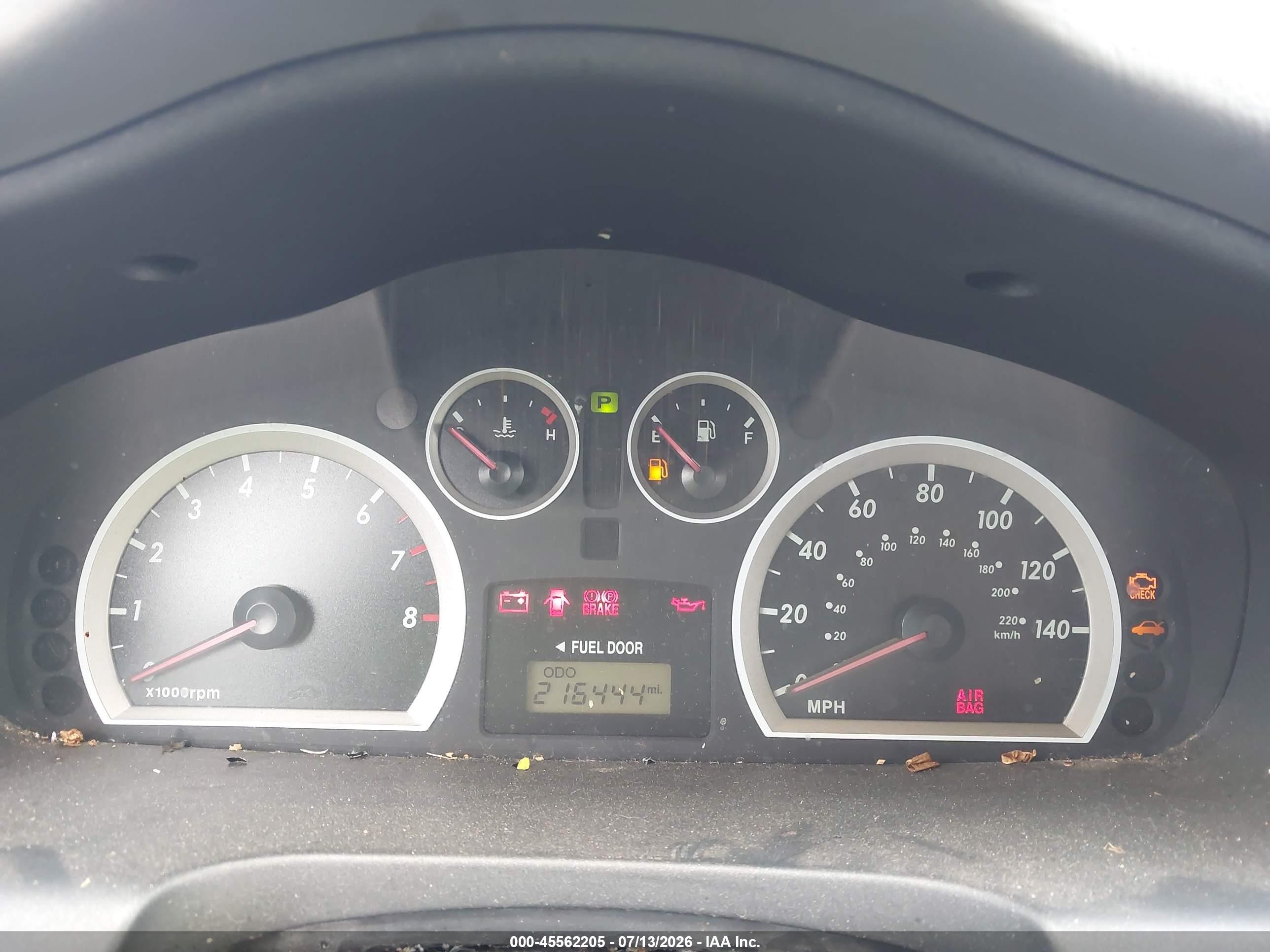 2005 Hyundai Santa Fe Gls Black vin: KM8SC13D85U963826