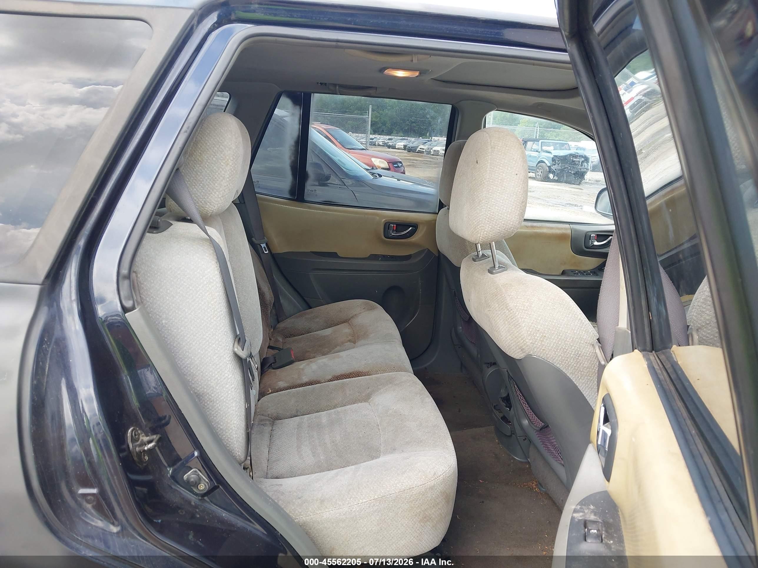 2005 Hyundai Santa Fe Gls Black vin: KM8SC13D85U963826