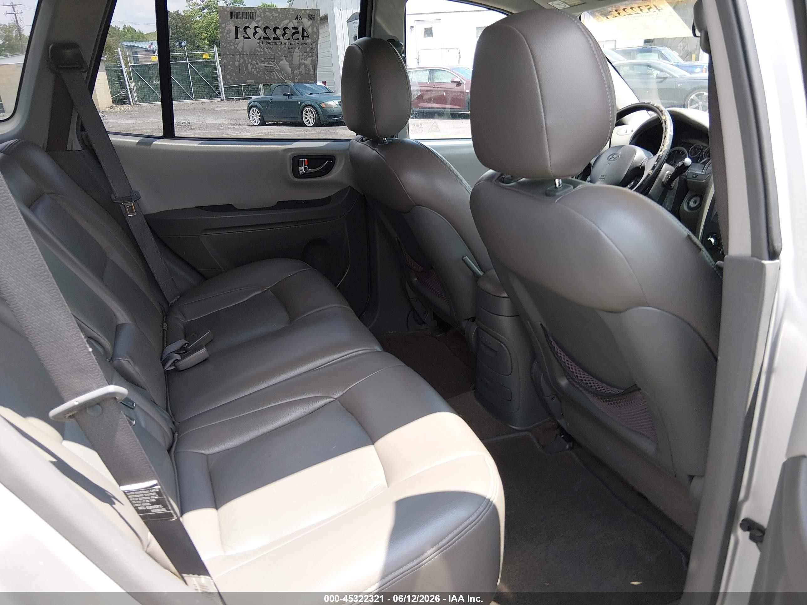 2005 Hyundai Santa Fe Gls Silver vin: KM8SC13D85U998270