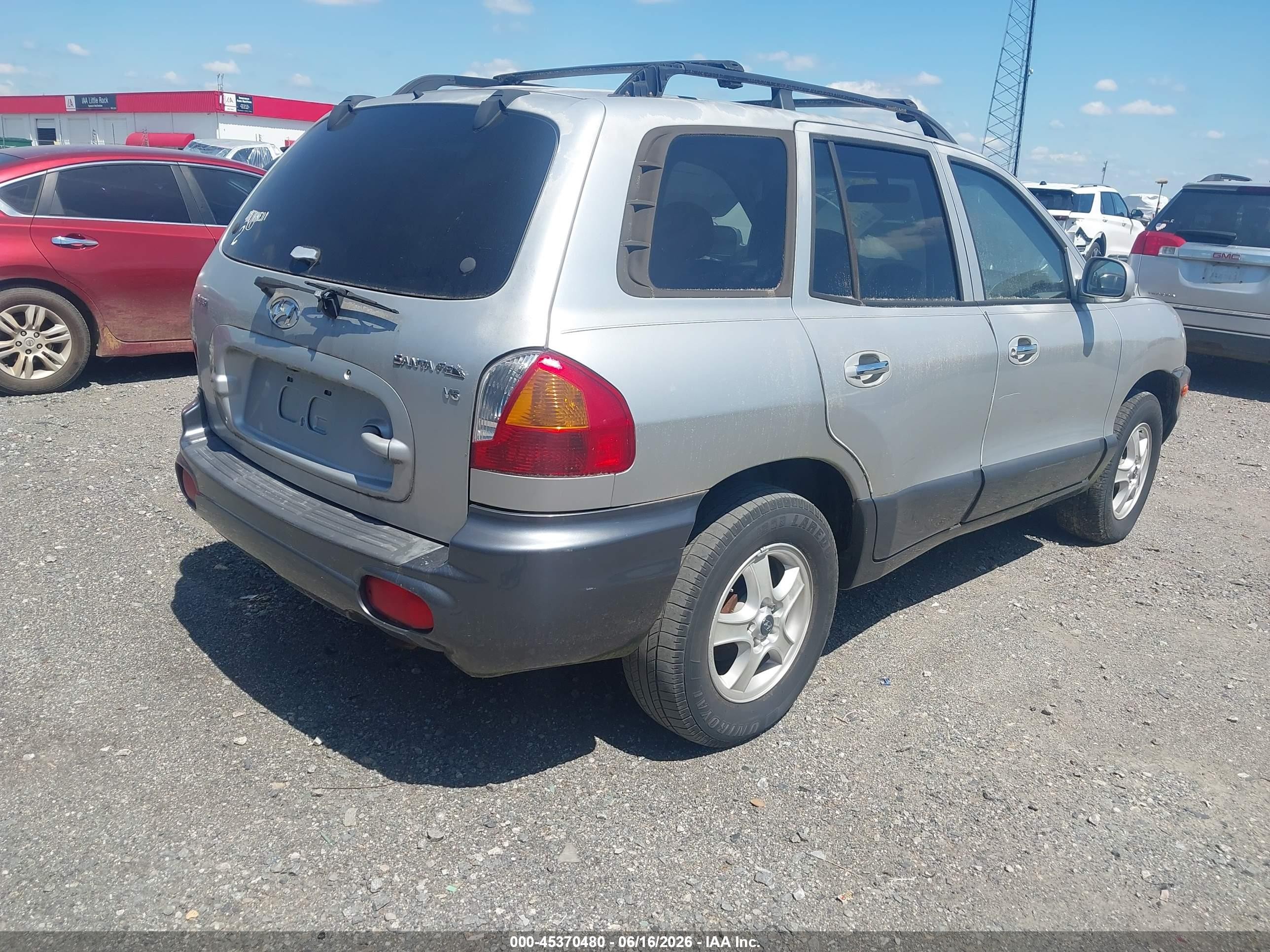 2002 Hyundai Santa Fe Gls/lx Gray vin: KM8SC13D92U299225