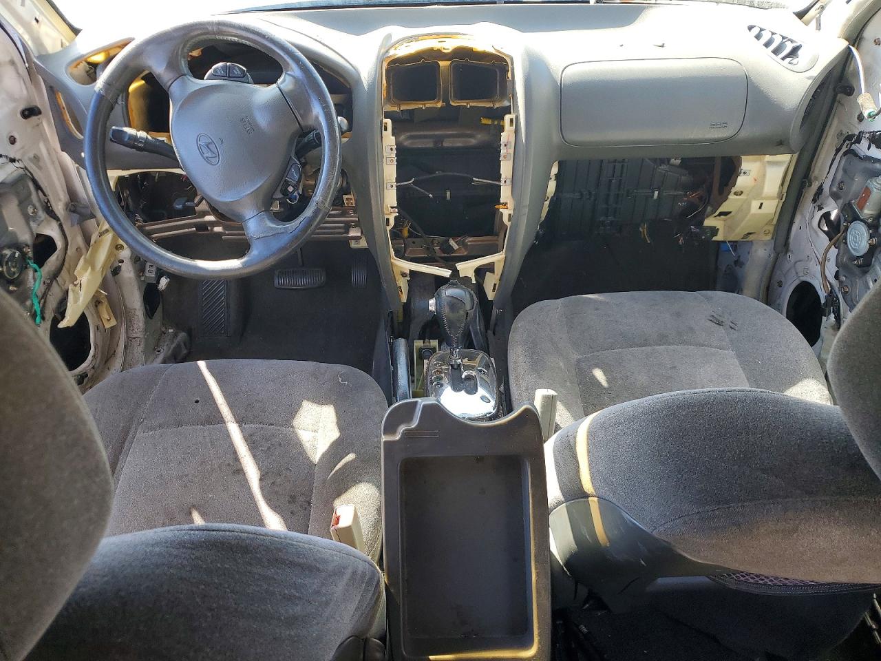 2003 Hyundai Santa Fe Gls White vin: KM8SC13D93U439789