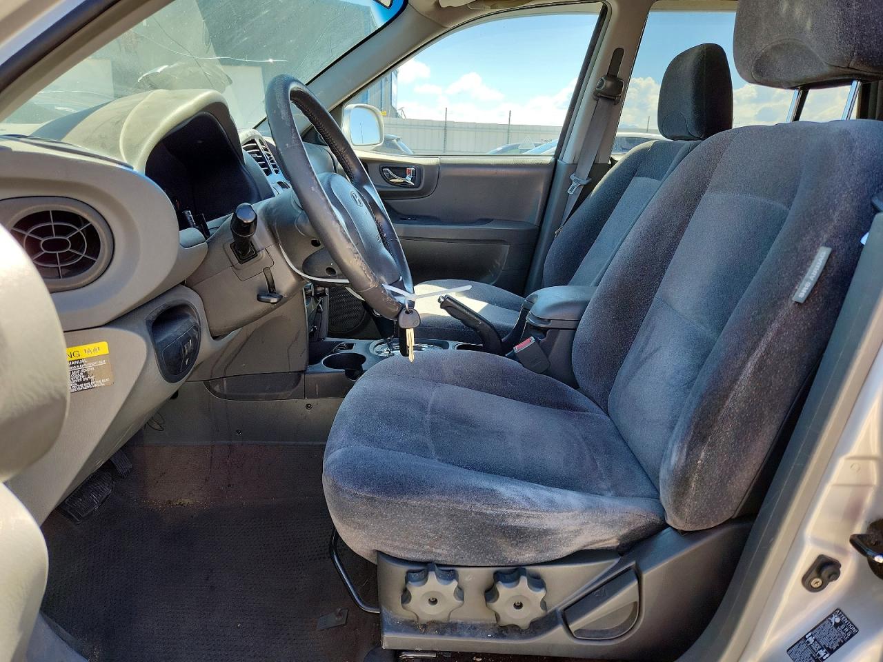 2003 Hyundai Santa Fe Gls Silver vin: KM8SC13D93U526592