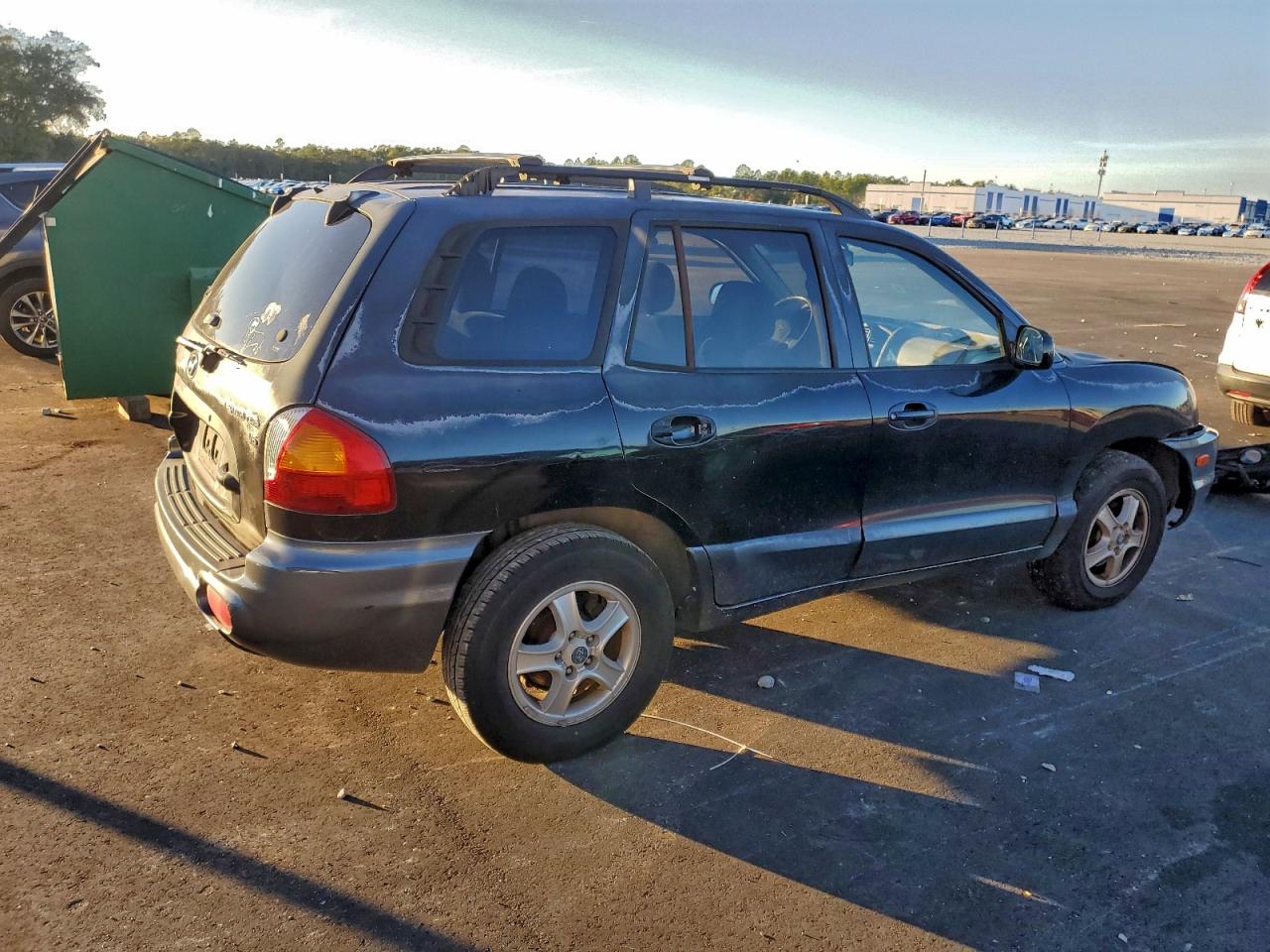 2004 Hyundai Santa Fe Gls Black vin: KM8SC13D94U699501