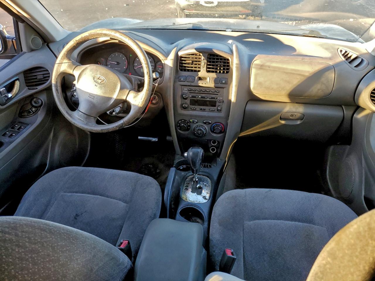 2004 Hyundai Santa Fe Gls Black vin: KM8SC13D94U699501