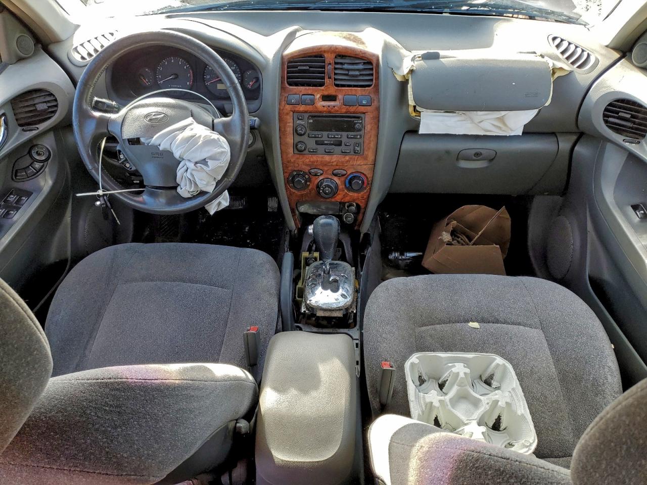 2003 Hyundai Santa Fe Gls Maroon vin: KM8SC13DX3U441874
