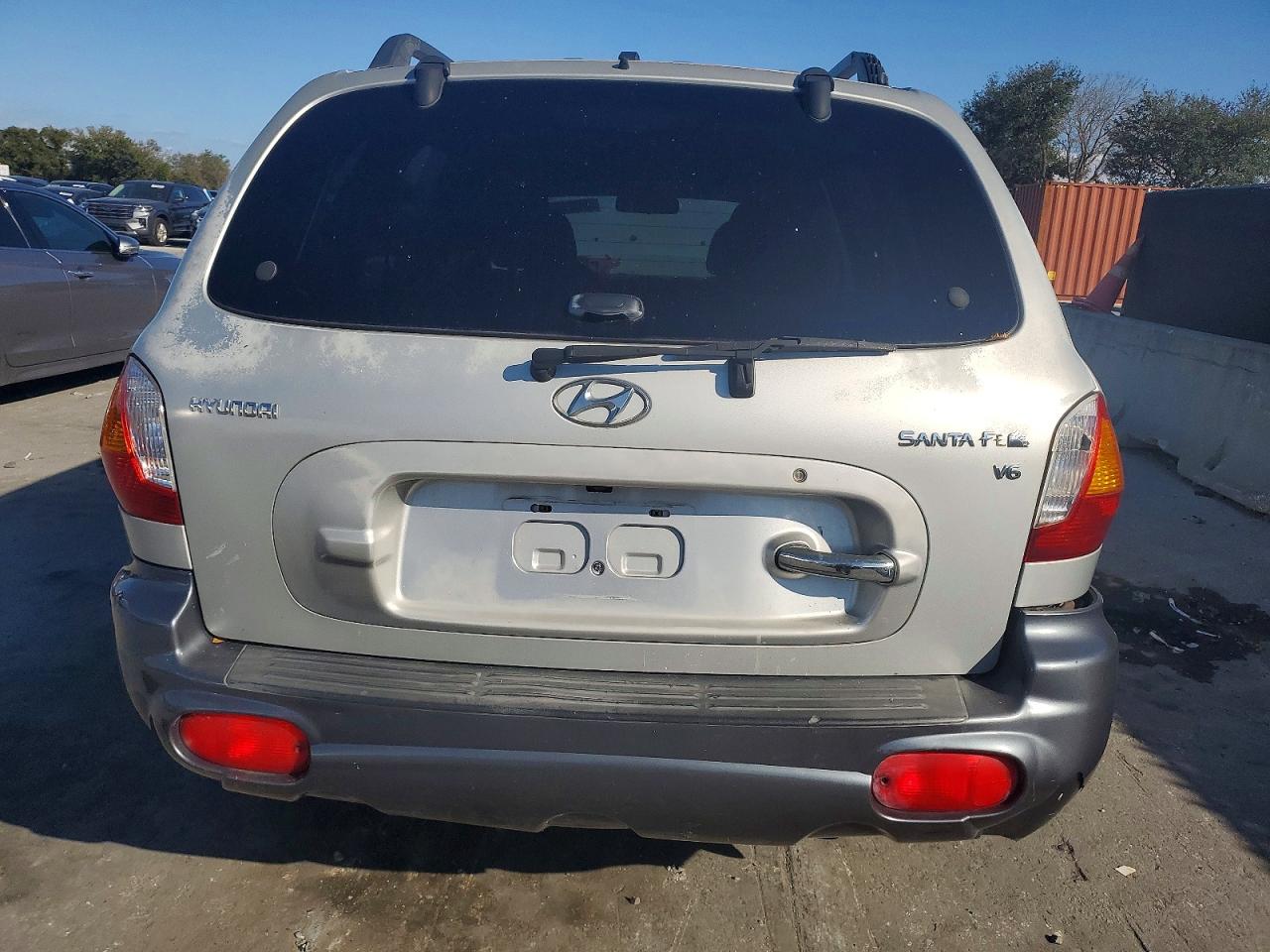 2003 Hyundai Santa Fe Gls Silver vin: KM8SC13DX3U551579
