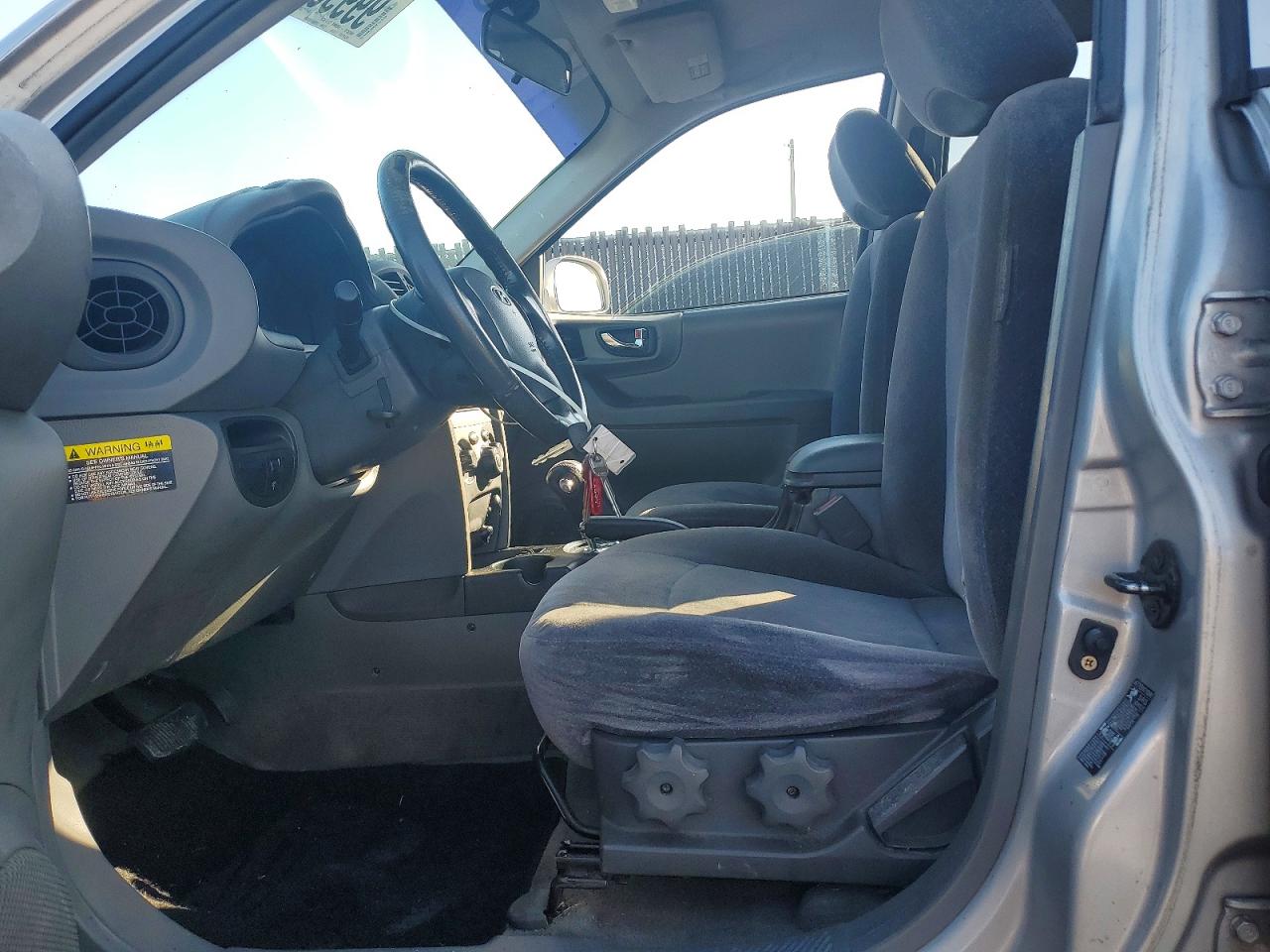2003 Hyundai Santa Fe Gls Silver vin: KM8SC13DX3U551579
