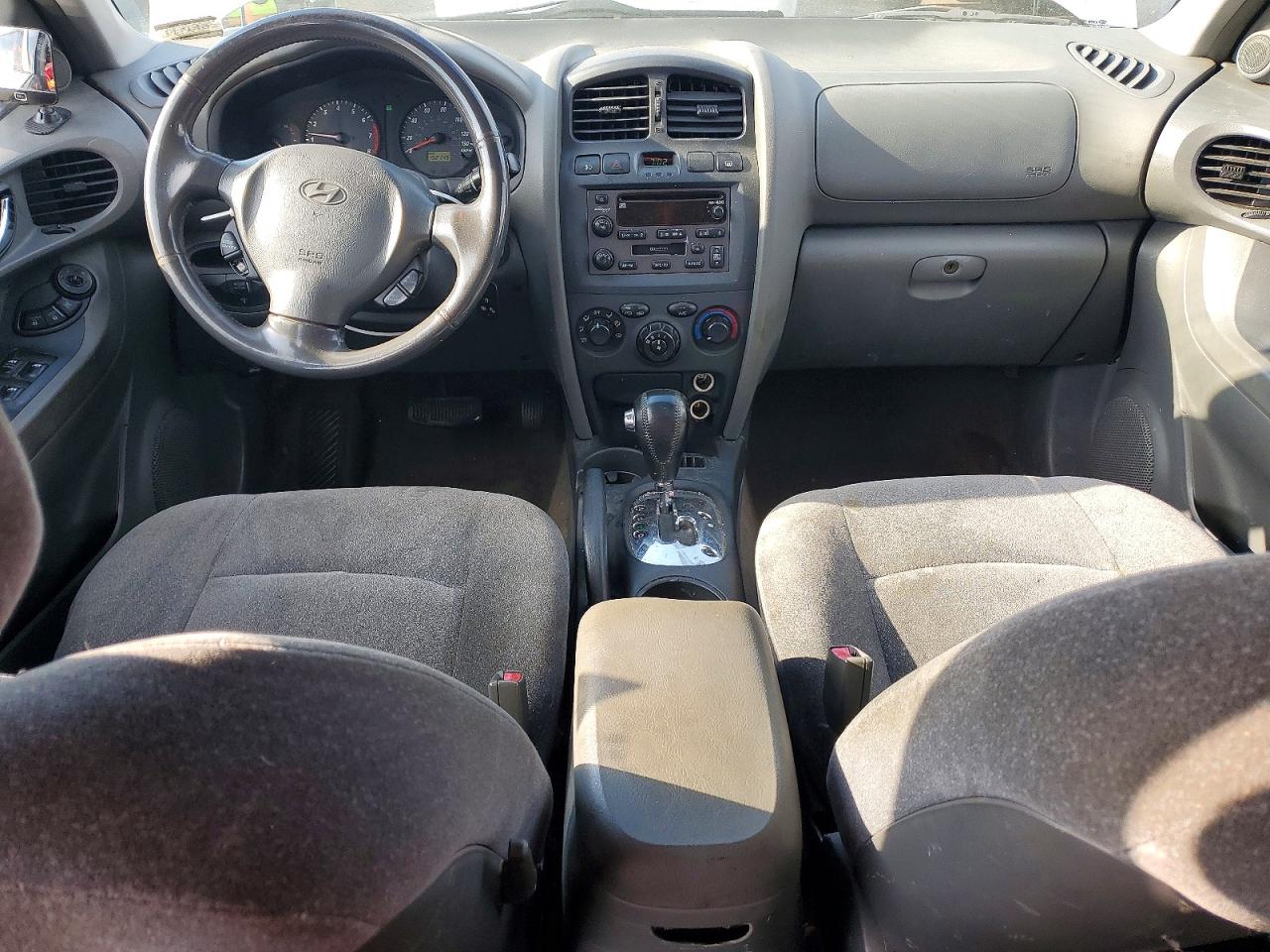 2004 Hyundai Santa Fe Gls Silver vin: KM8SC13DX4U727094