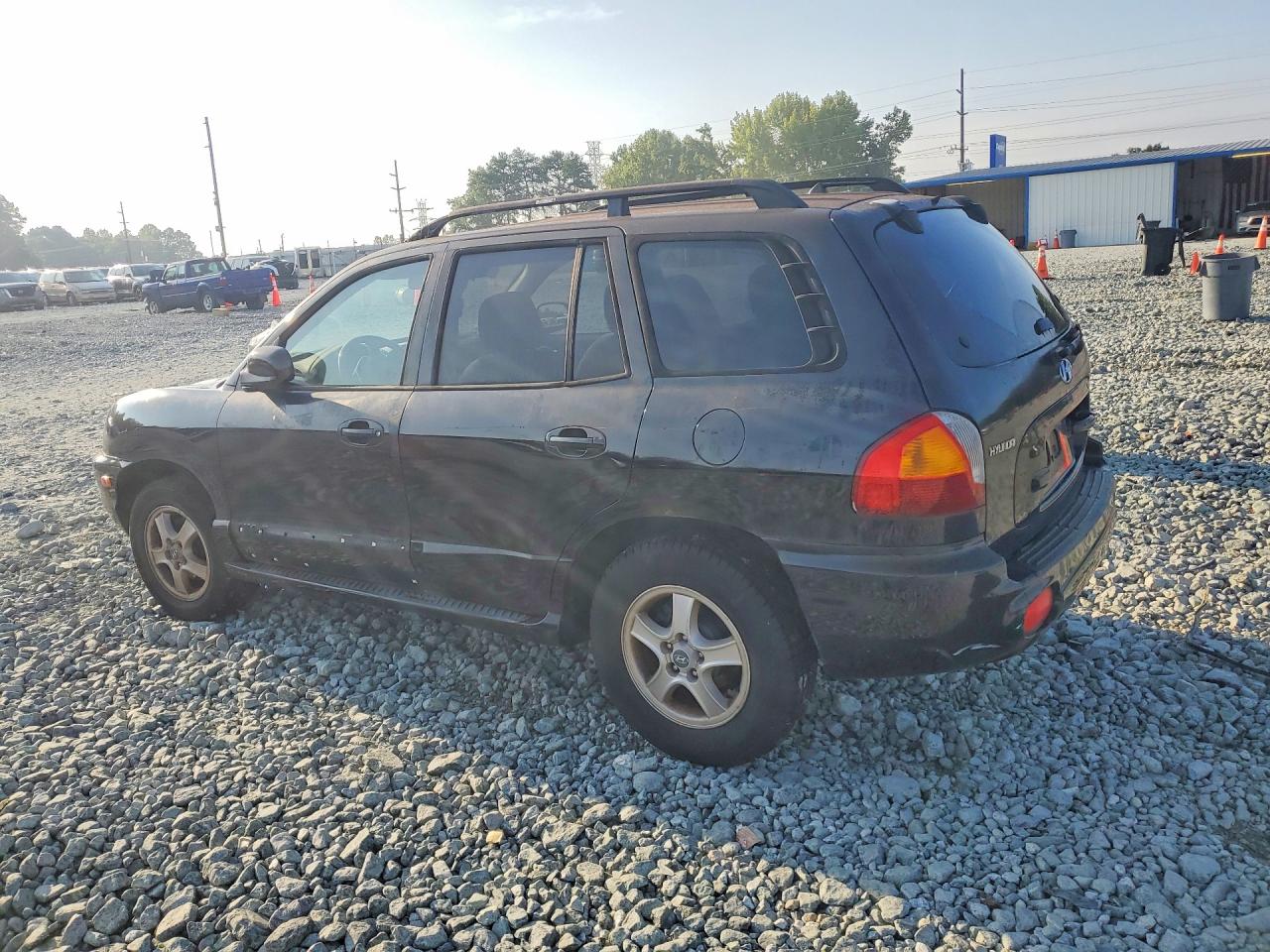 2004 Hyundai Santa Fe Gls Black vin: KM8SC13DX4U769409
