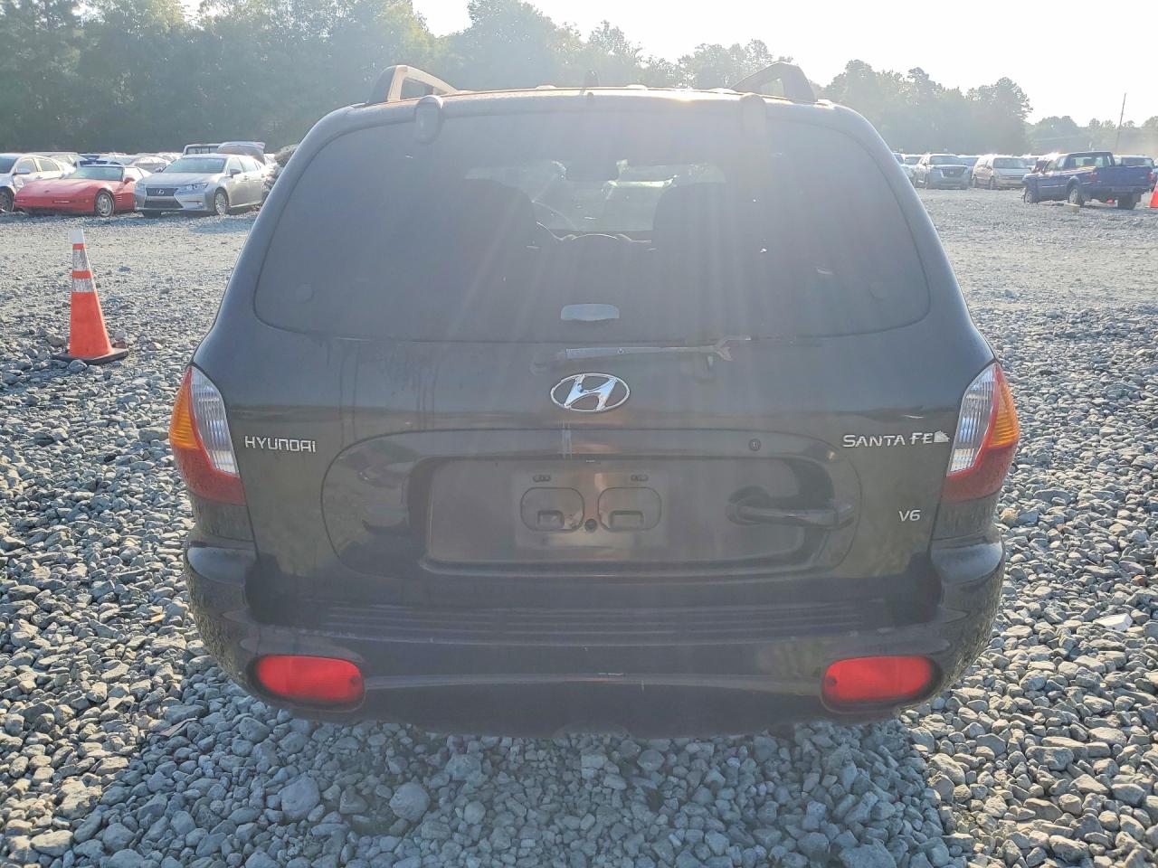 2004 Hyundai Santa Fe Gls Black vin: KM8SC13DX4U769409
