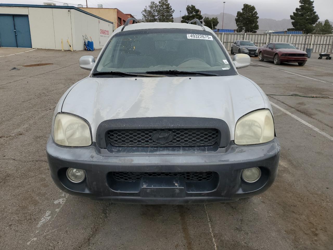2004 Hyundai Santa Fe Gls Silver vin: KM8SC13DX4U771225