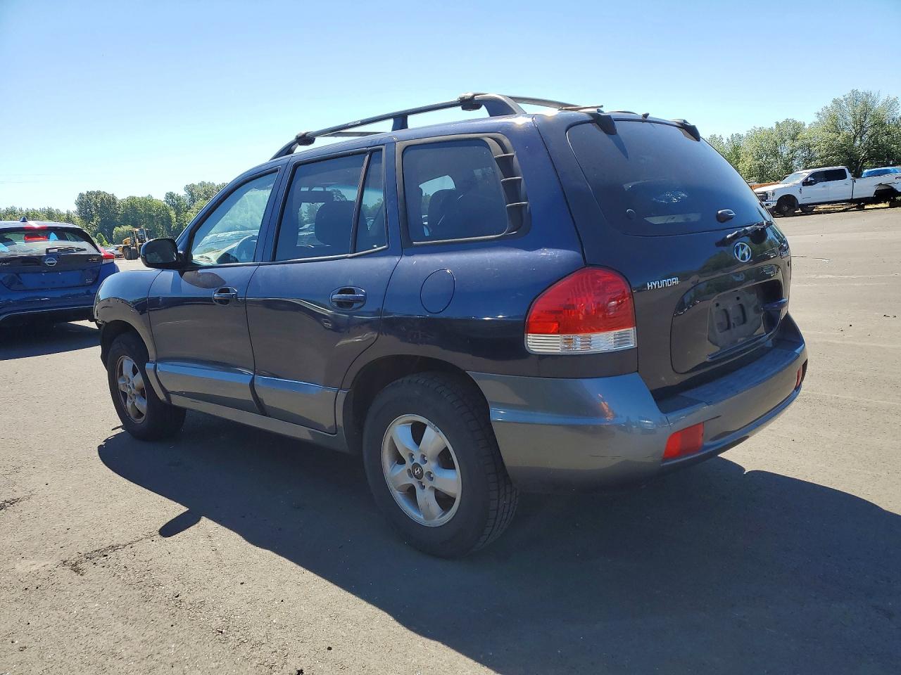 2005 Hyundai Santa Fe Gls Blue vin: KM8SC13DX5U908827